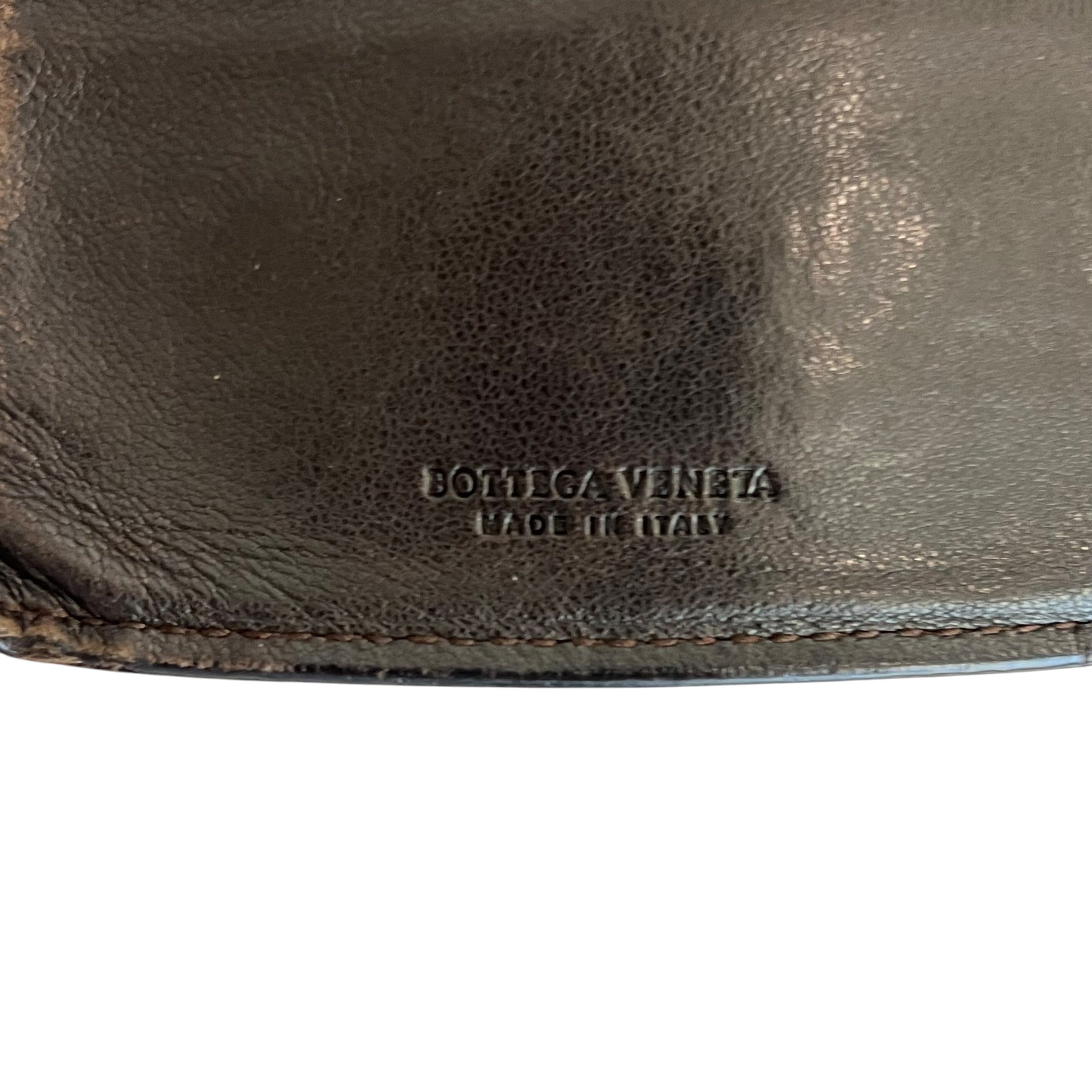 BOTTEGA VENETA/Long Wallet/Leather/BRW/Intrecciato w/ Snap Closure view 5