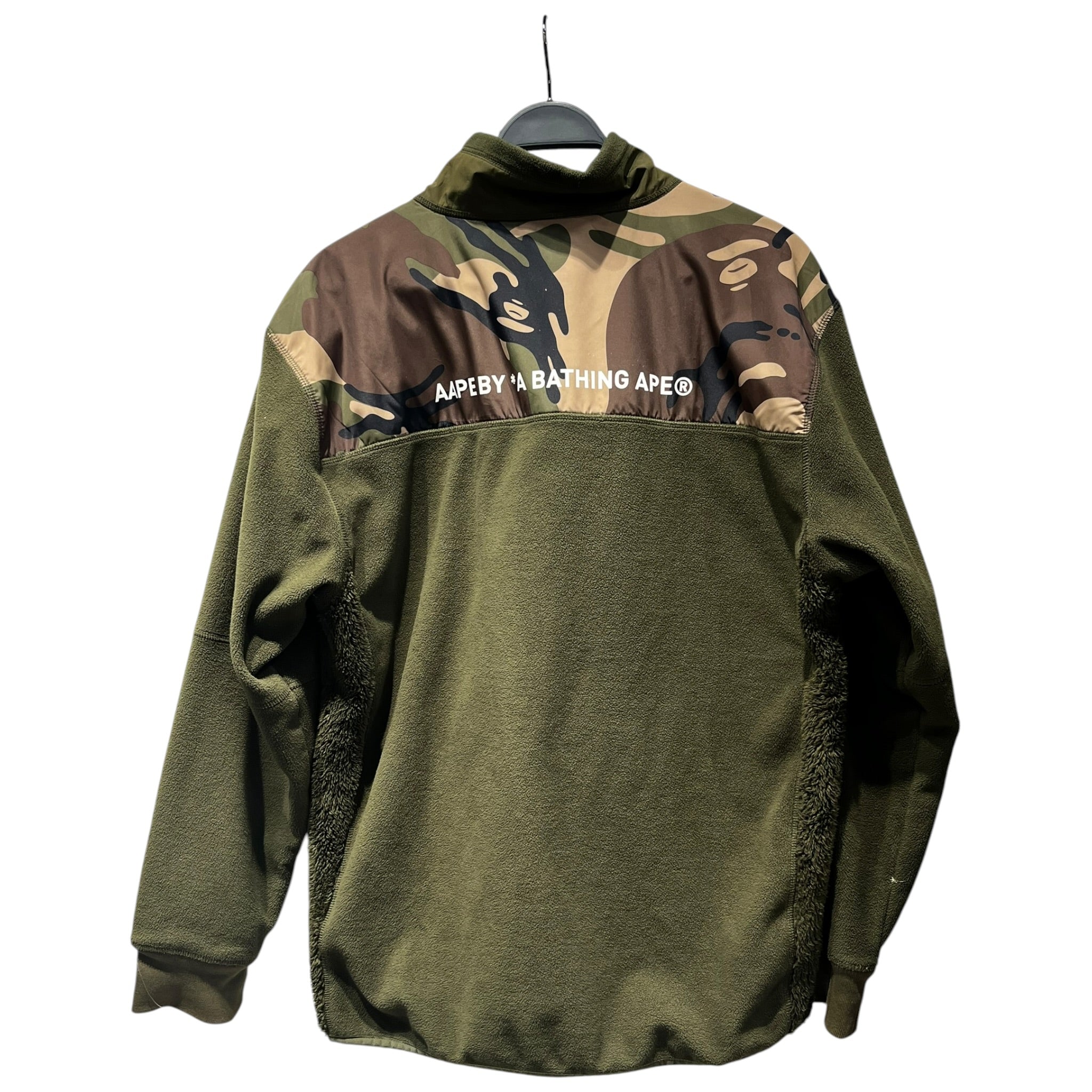 AAPE BY A BATHING APE/Fleece Jkt/XL/Cotton/GRN/SPEC 2012 099 view 2