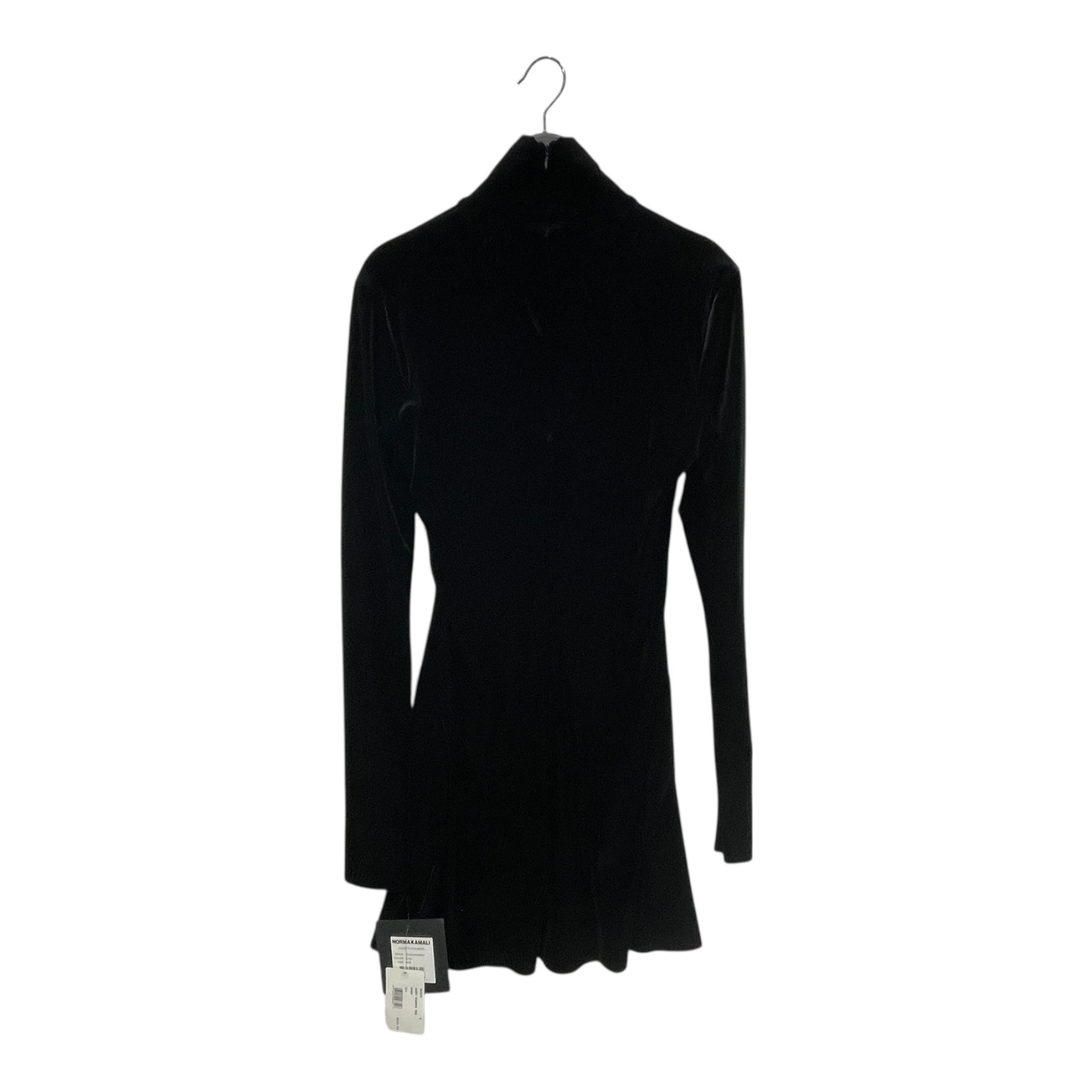 NORMA KAMALI/Dress/S/Cotton/BLK/Maxi Length/LS TUR DRESS view 1