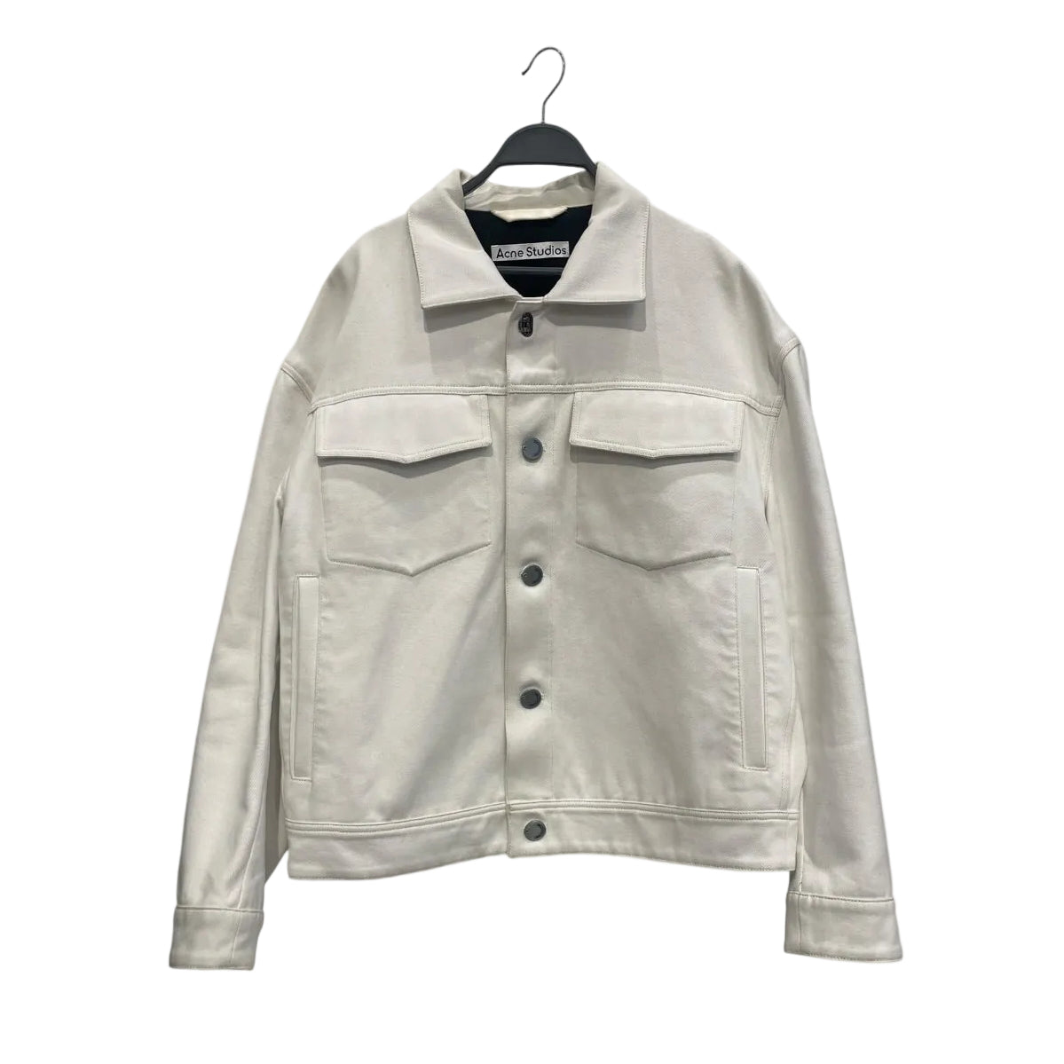 Acne Studios/Denim Jkt/48/Denim/WHT/ACNESTUDIOS WHT MAGNITE TWILL view 1