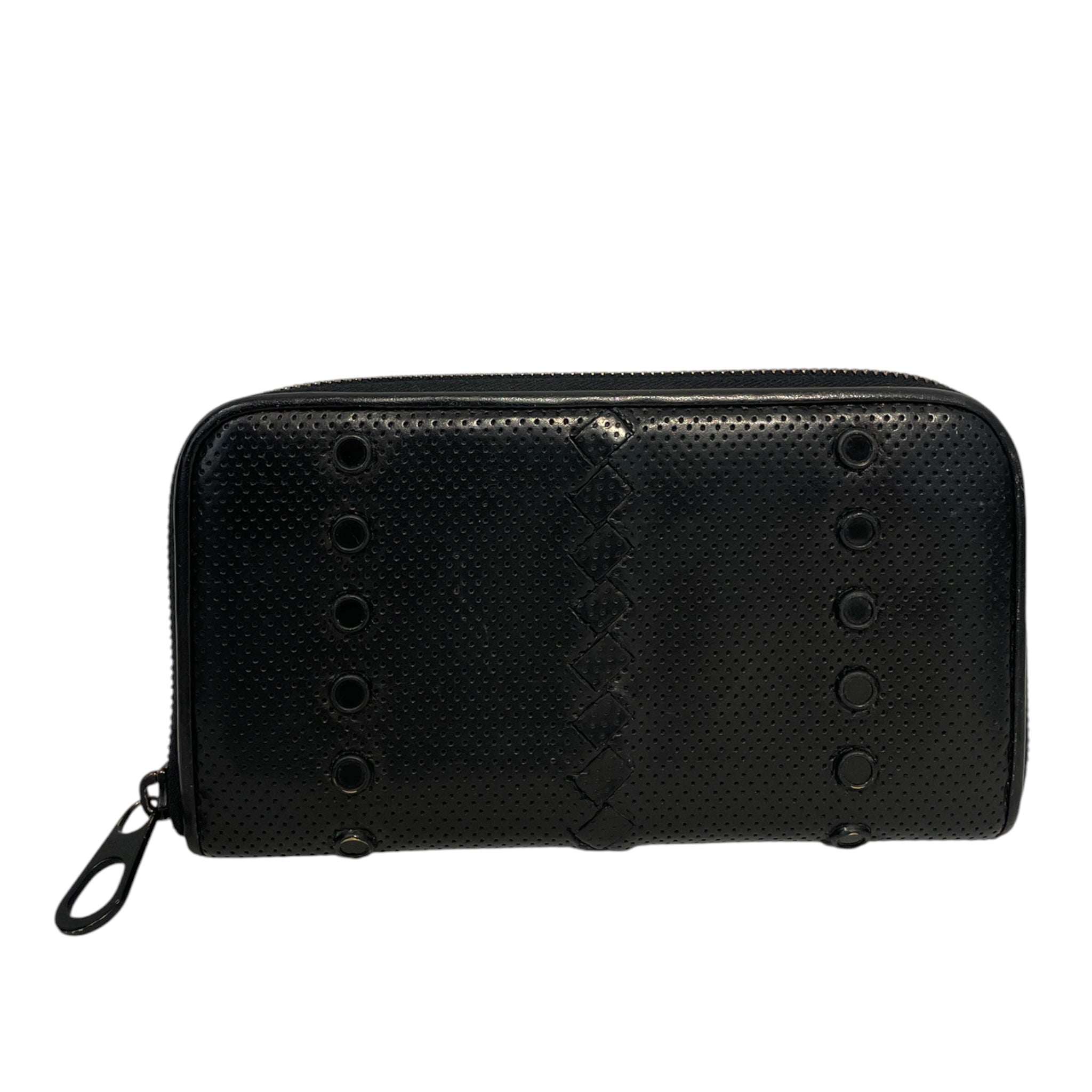 BOTTEGA VENETA/Long Wallet/Leather/BLK/L's/J6GV9BR view 2