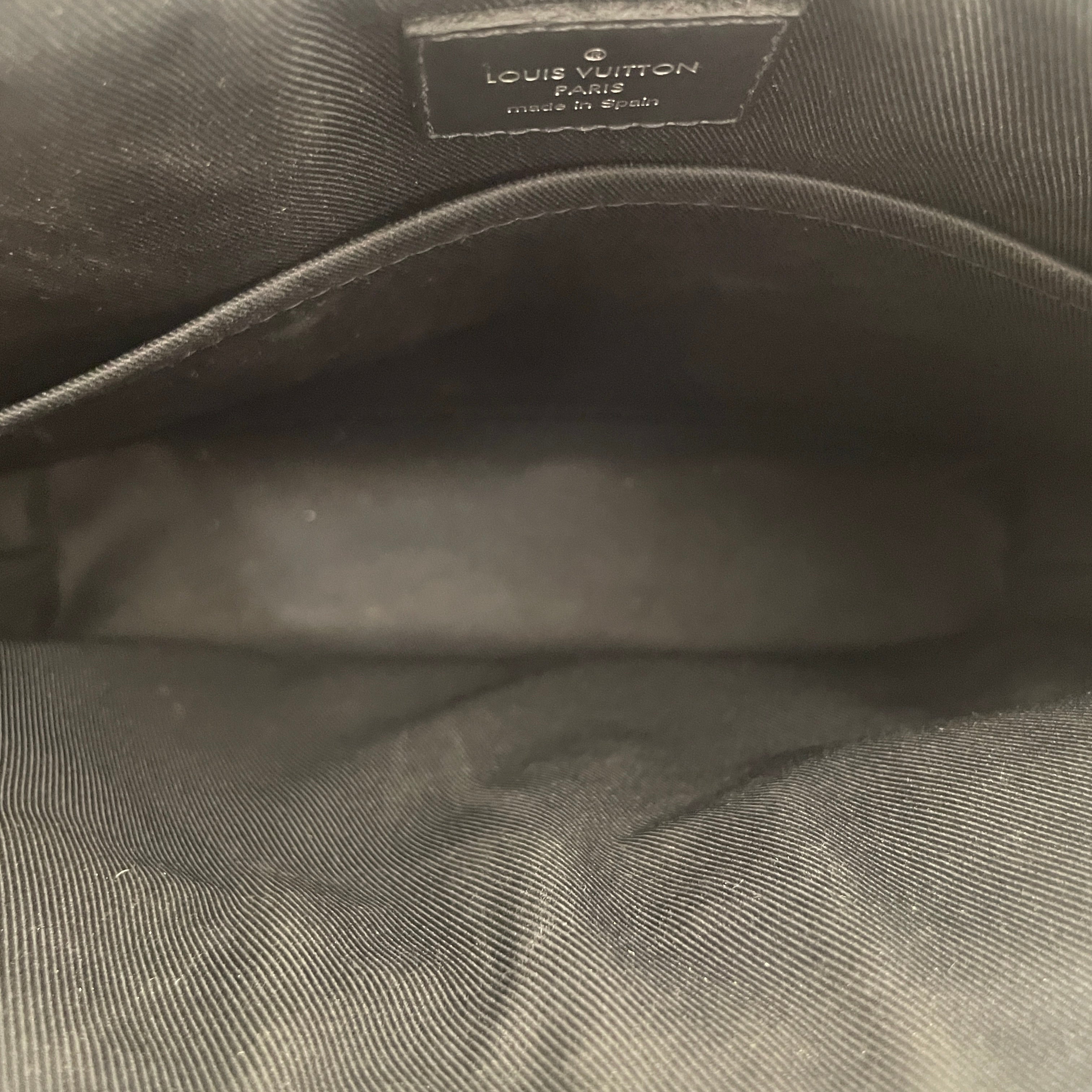 LOUIS VUITTON/Cross Body Bag/Leather/BLK/Damier Graphite view 4