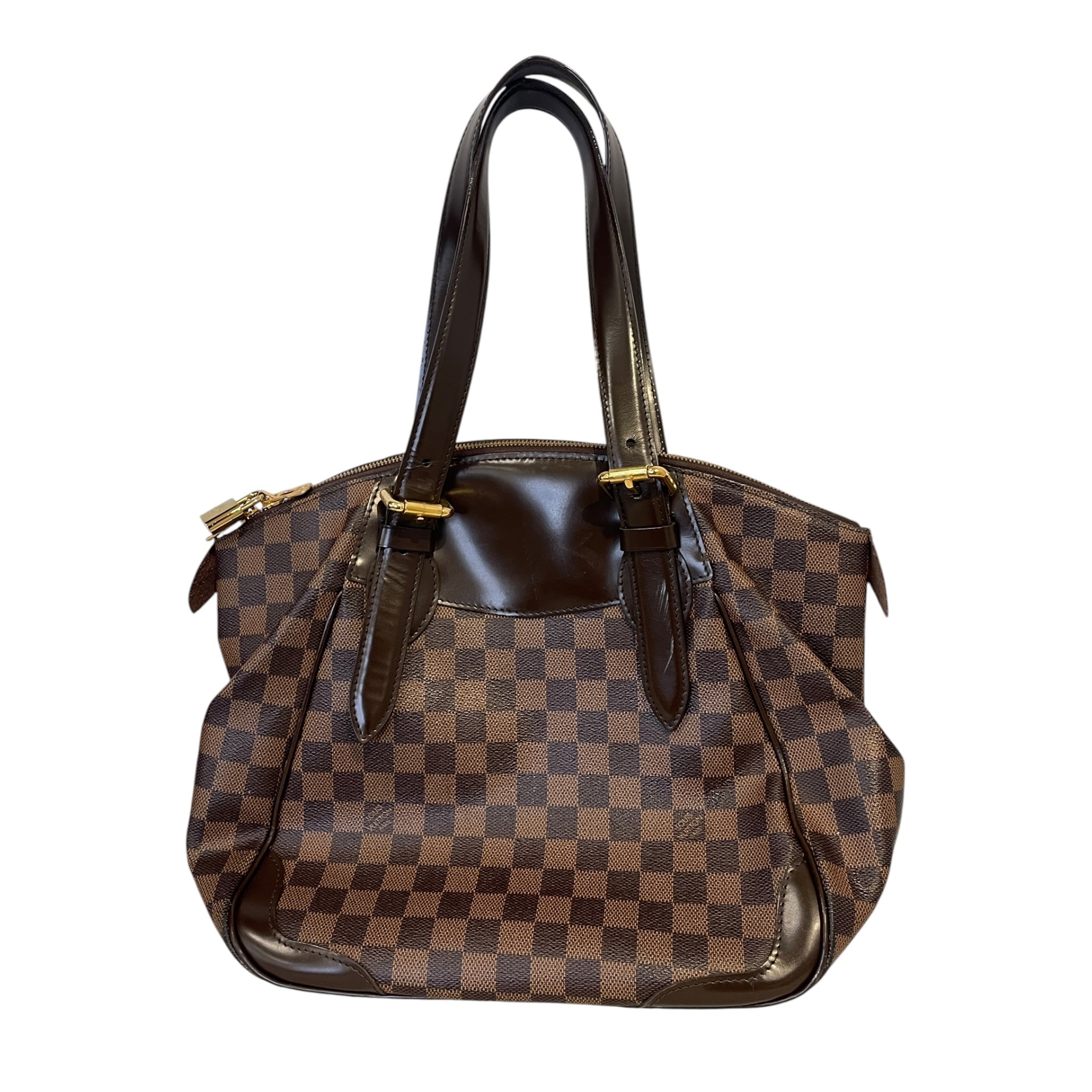 LOUIS VUITTON/Hand Bag/Monogram/Leather/BRW/Verona Ebene view 2