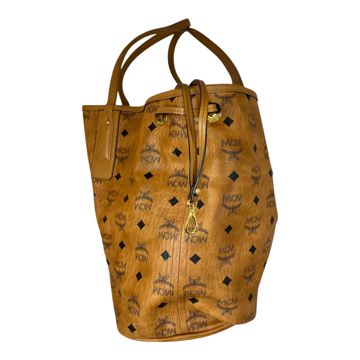MCM/Tote Bag/Monogram/Leather/CML/Reversable Tote view 3