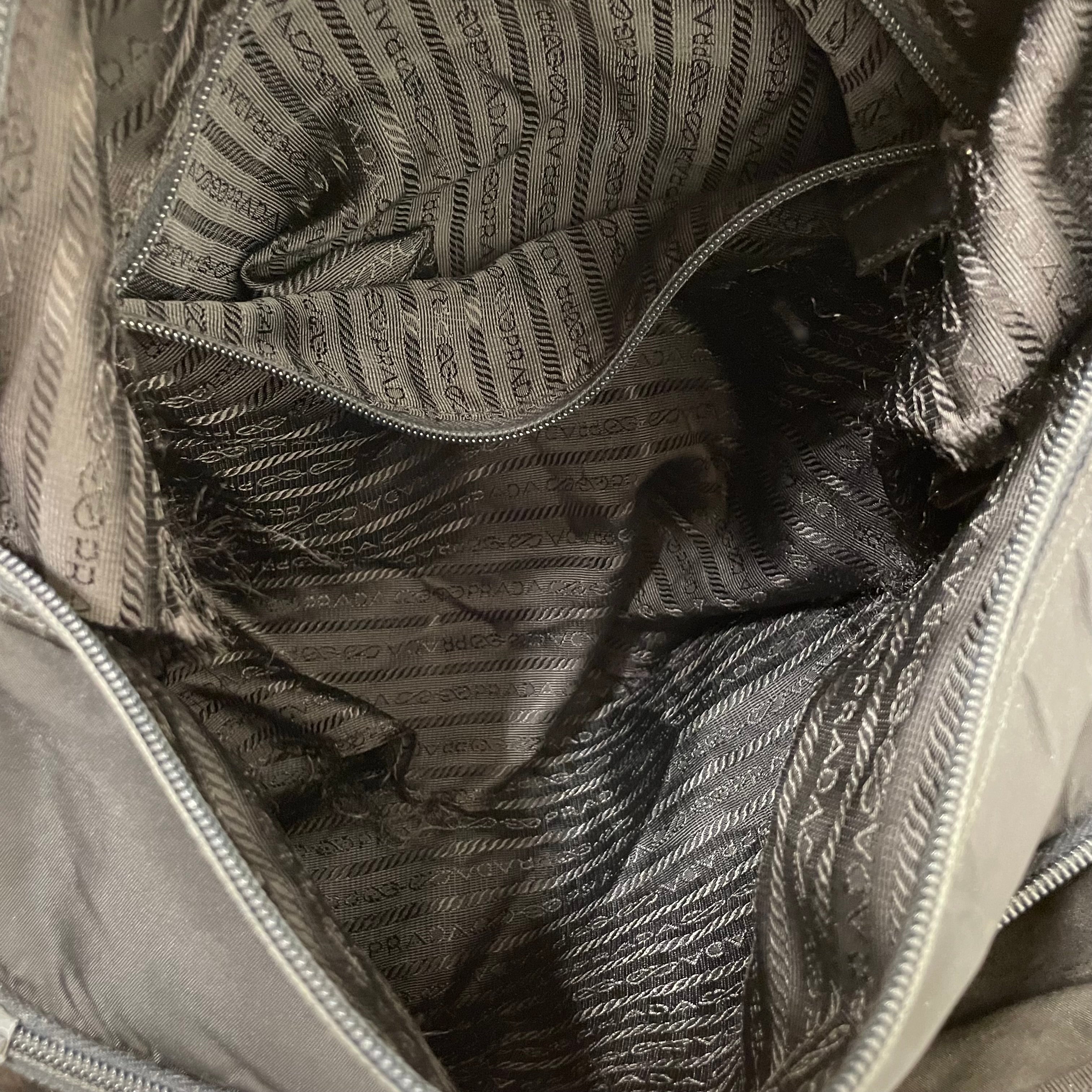 PRADA/Cross Body Bag/Nylon/BLK/tessuto large view 4
