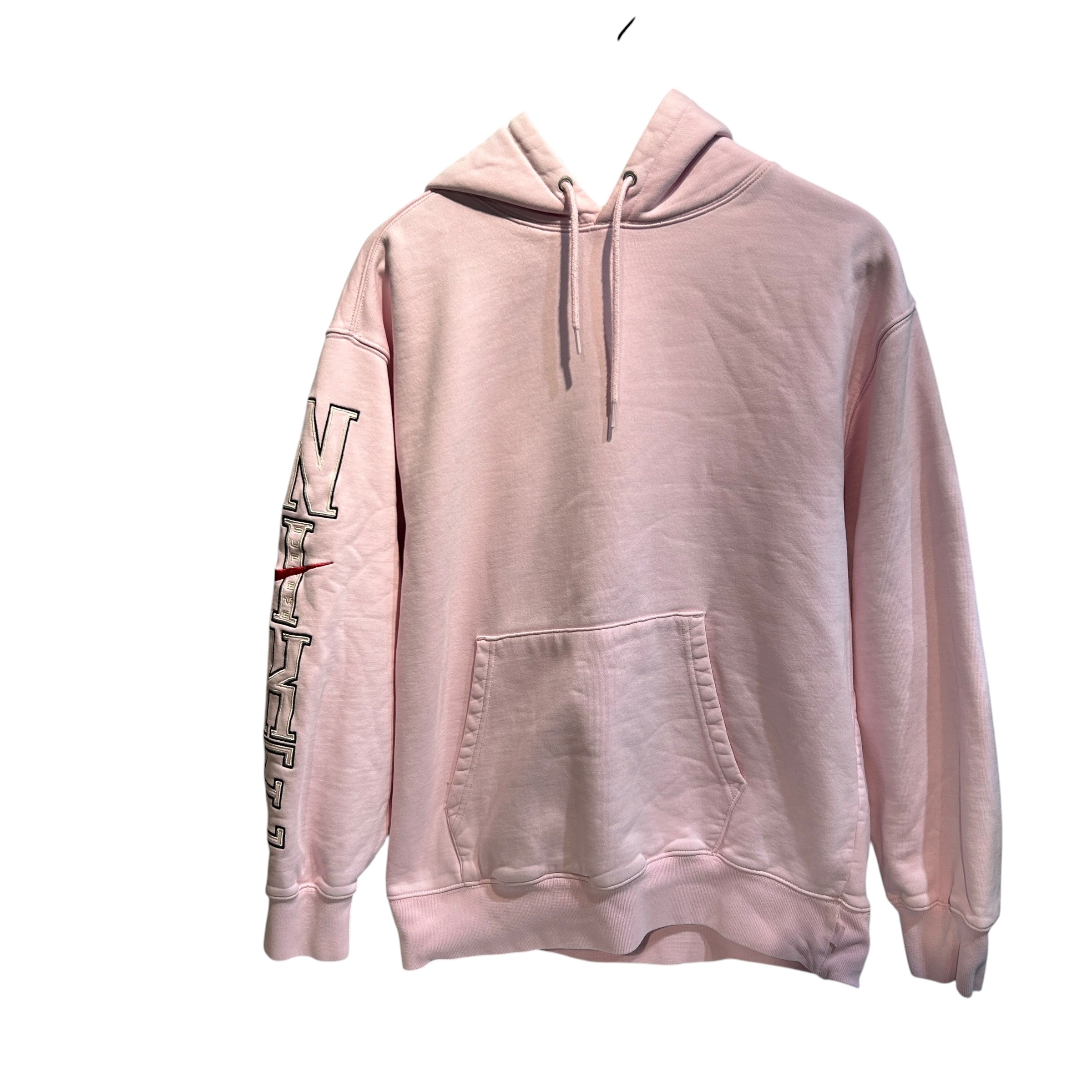 NIKE/Supreme/Hoodie/M/Cotton/PNK/Sleeve Logo view 1