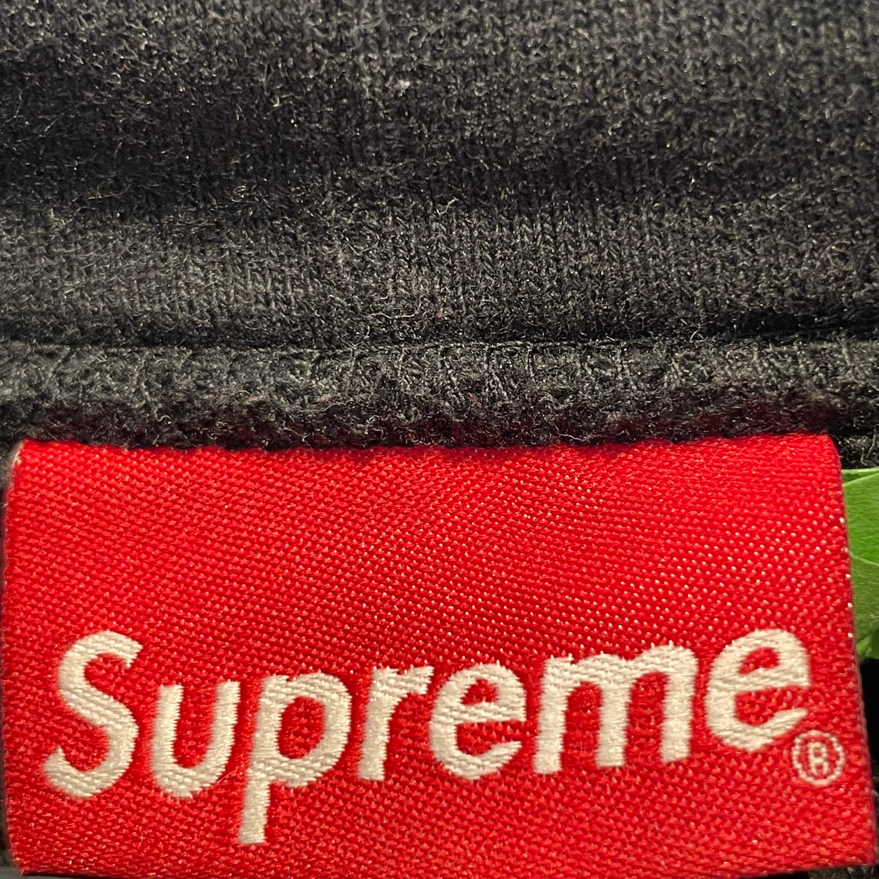 Supreme/Hoodie/L/Cotton/BLK/EMBROIDERED HOODIE view 4