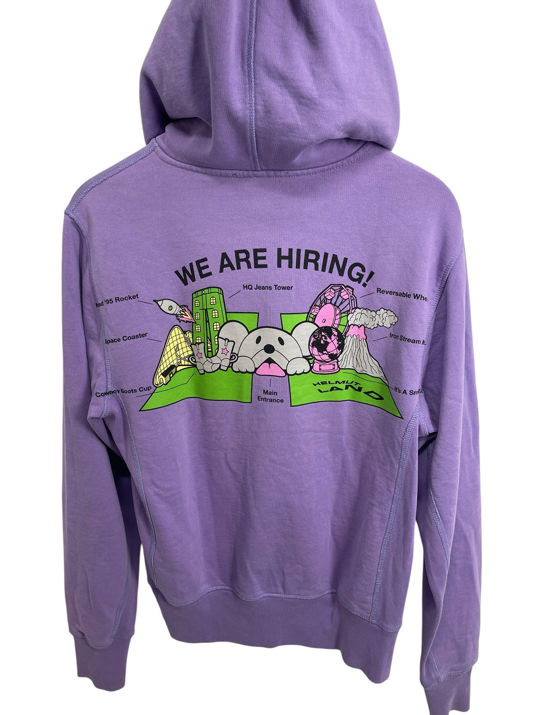 Helmut Lang/Hoodie/S/Cotton/PPL/WE ARE HIRING HOODIE view 3
