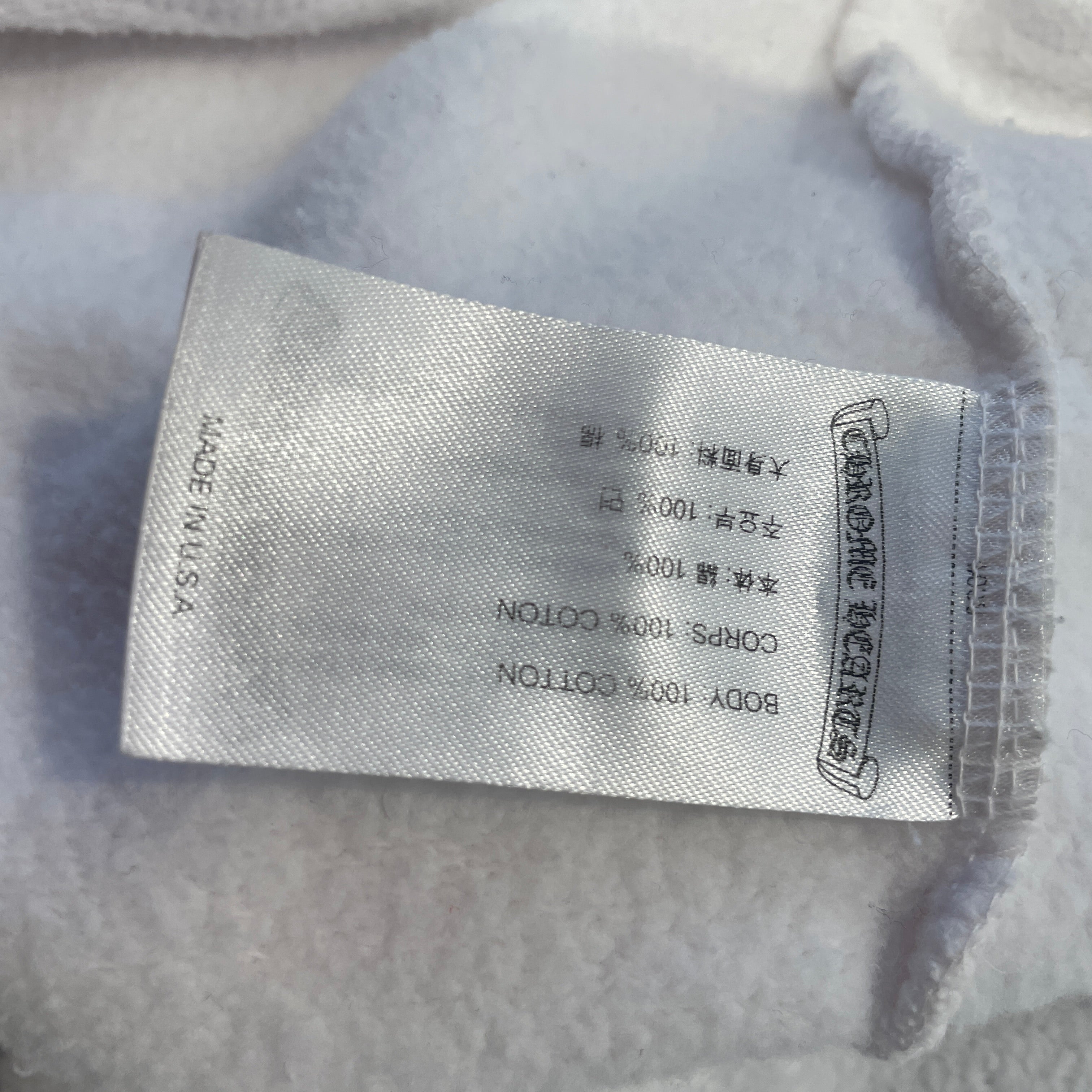 CHROME HEARTS/Hoodie/XL/Graphic/Cotton/WHT/LAURIE LYNN STARK/PINKWORDS view 4