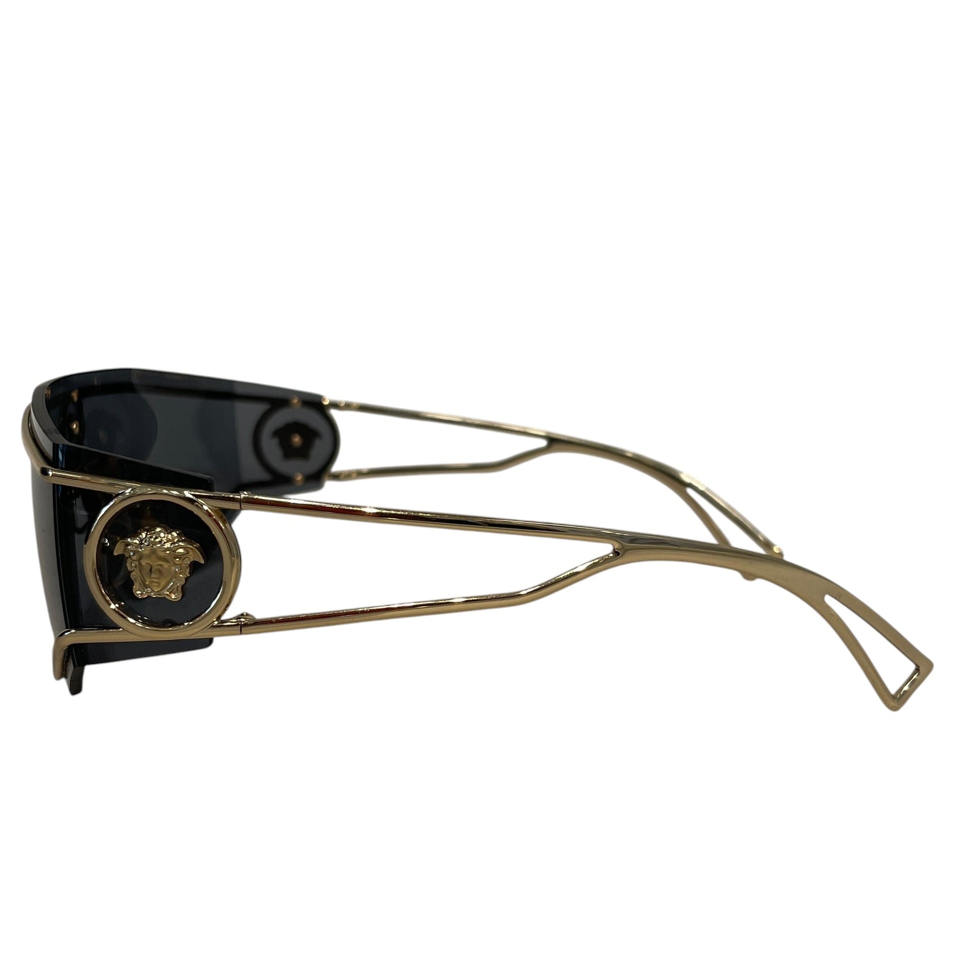 VERSACE/Glasses/Celluloid/BLK/M's/XXL Medusa Sunglasses view 3