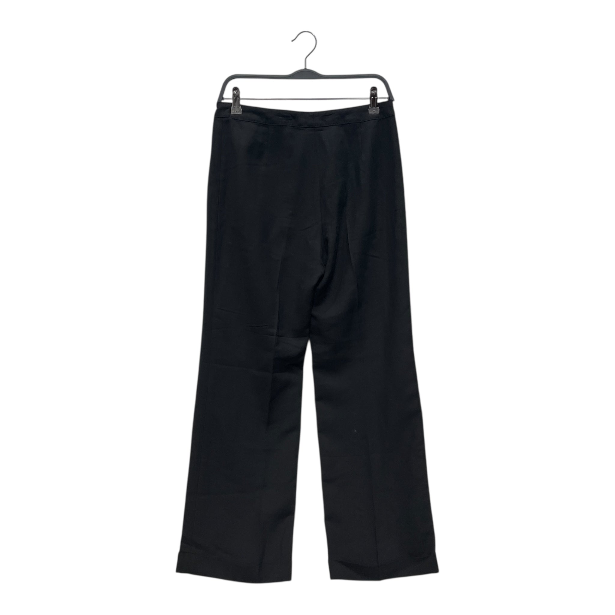 DRIES VAN NOTEN/Wide Leg Pants/38/Rayon/BLK/ view 2