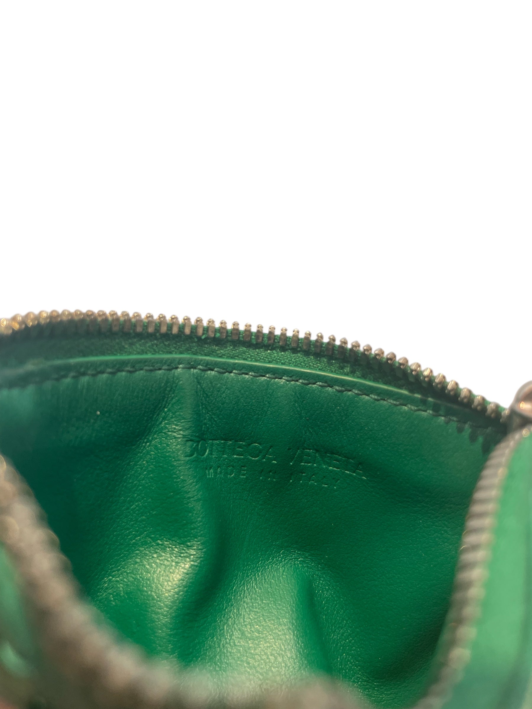 BOTTEGA VENETA/Coin Wallet/XS/Leather/GRN/ view 3