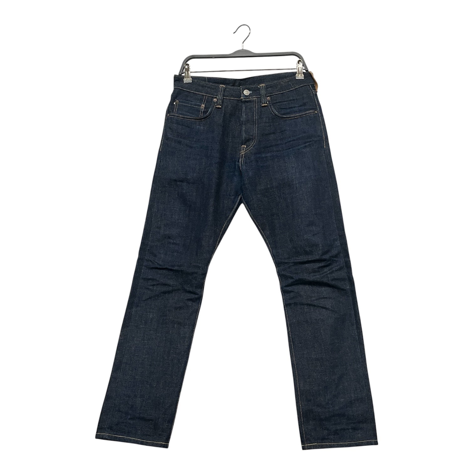 BAI-HE DENIM/Skinny Pants/30/Denim/NVY/SNAKE SKIN SELVEDGE RAW view 1