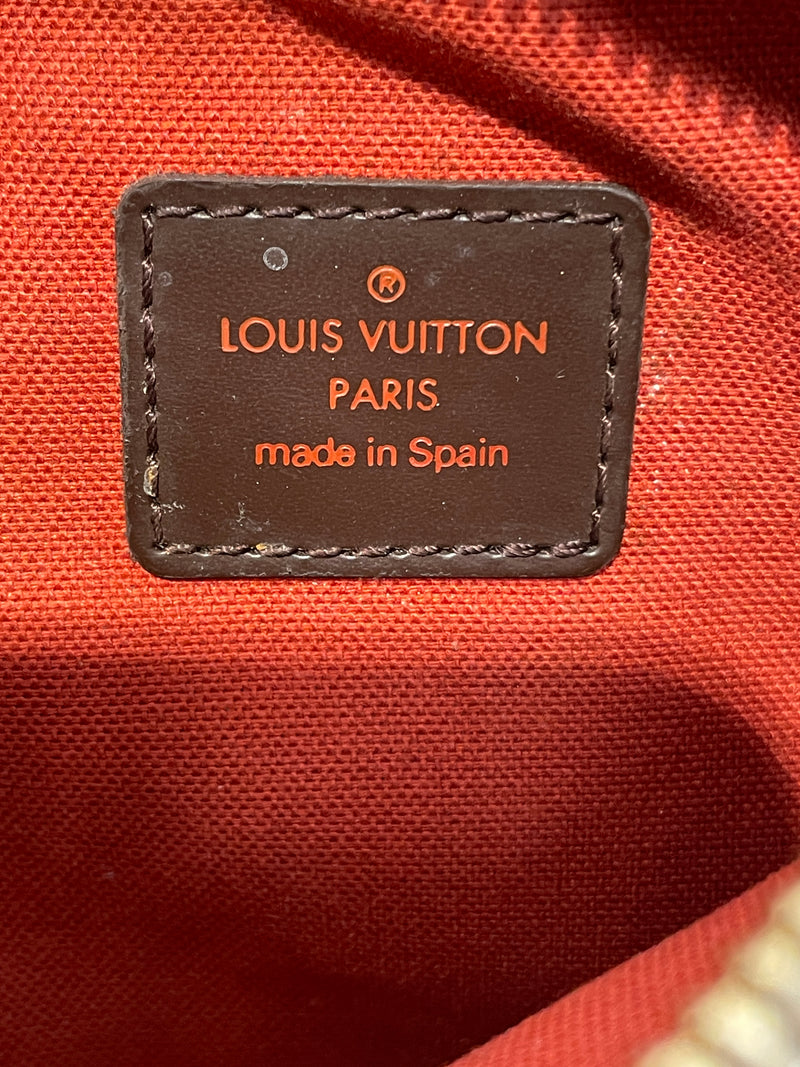 LOUIS VUITTON/Cross Body Bag/Monogram/Leather/BRW/Geronimos Sling Bag