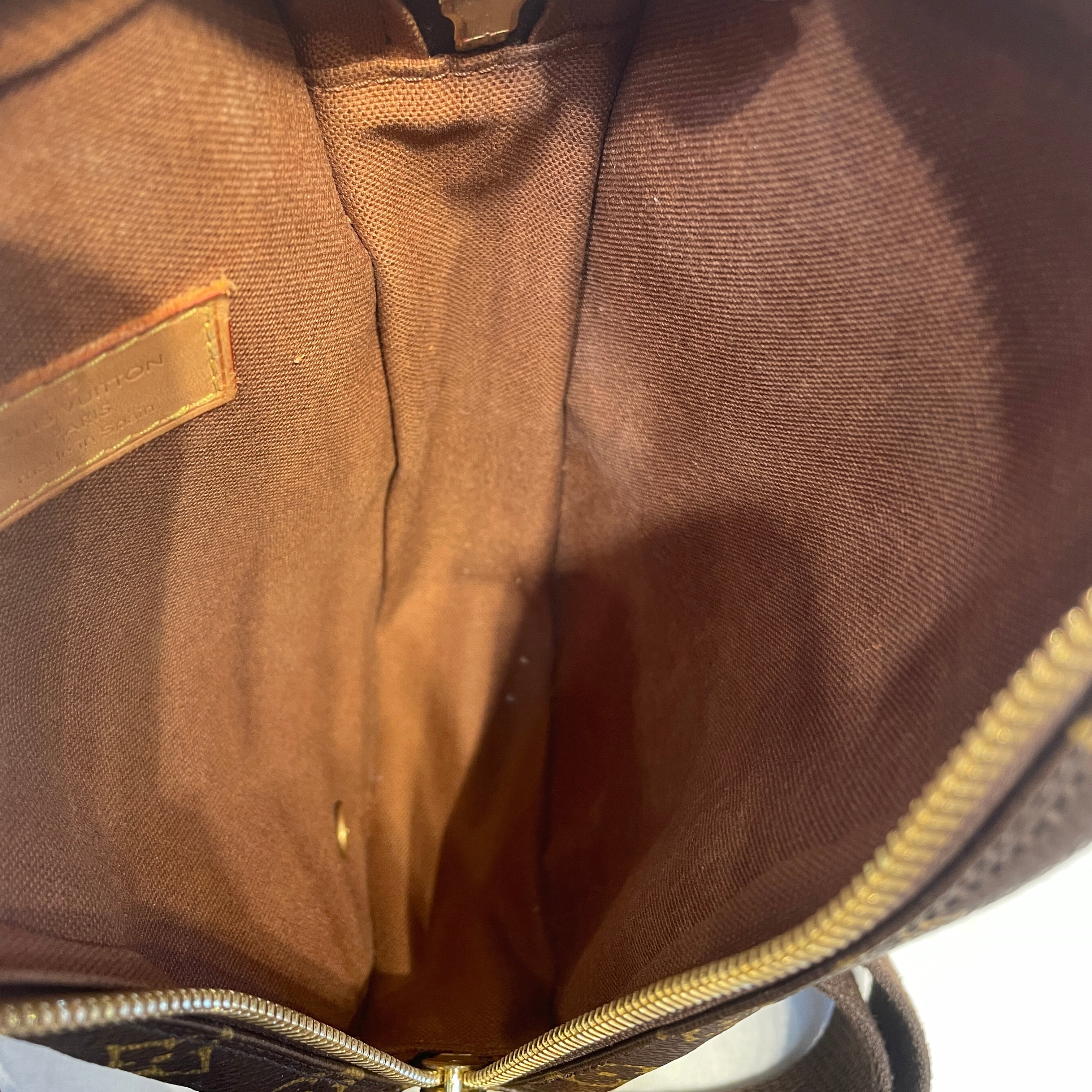 LOUIS VUITTON/Cross Body Bag/Monogram/Leather/BRW/pochette view 5