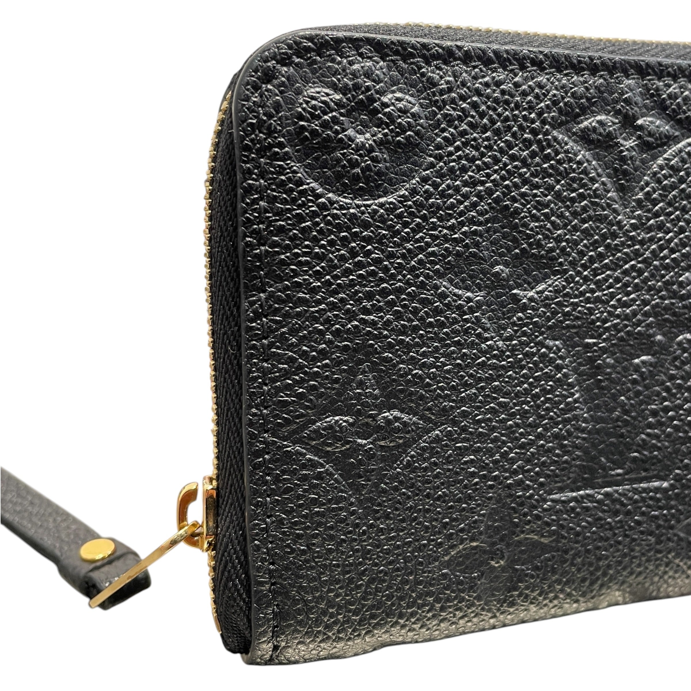 LOUIS VUITTON/Coin Wallet/Leather/BLK/Black 2016 Zippy Coin Wallet view 6