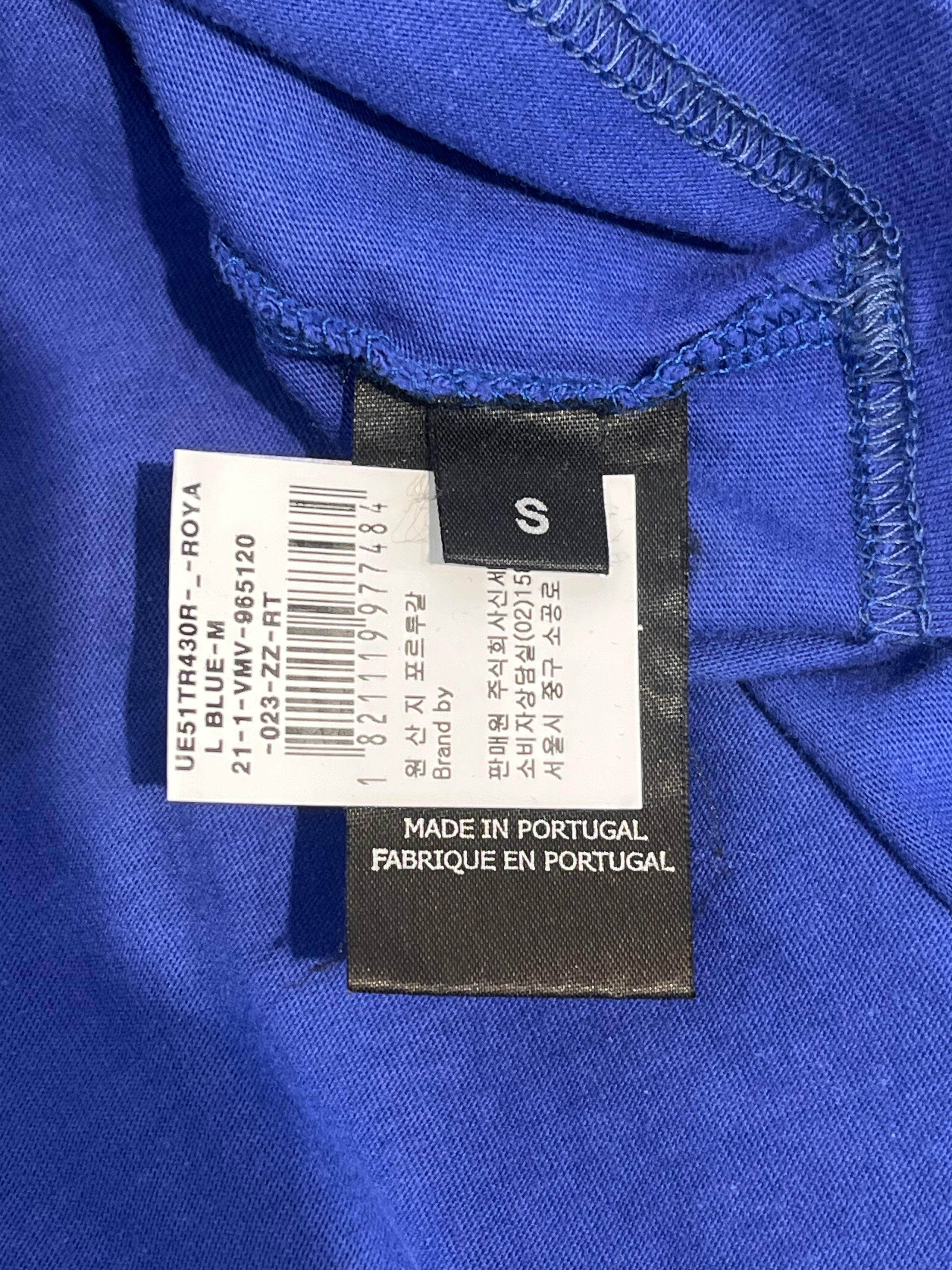 VETEMENTS/T-Shirt/S/Cotton/BLU/ANTWERPEN view 4