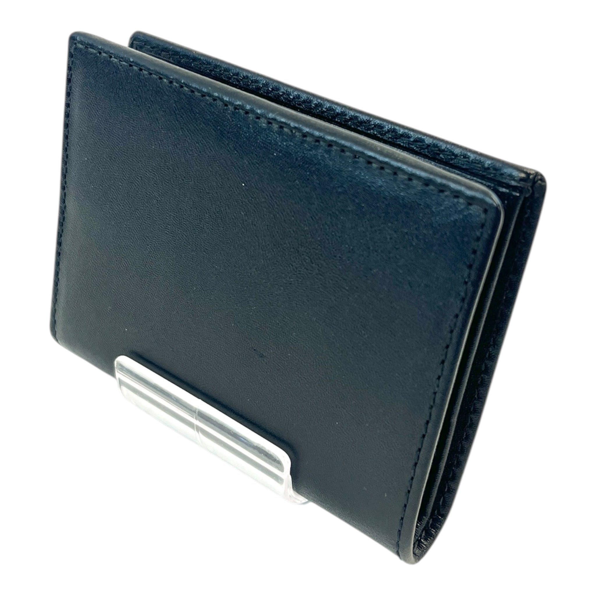 COMME des GARCONS/Bifold Wallet/Leather/BLK/ view 2