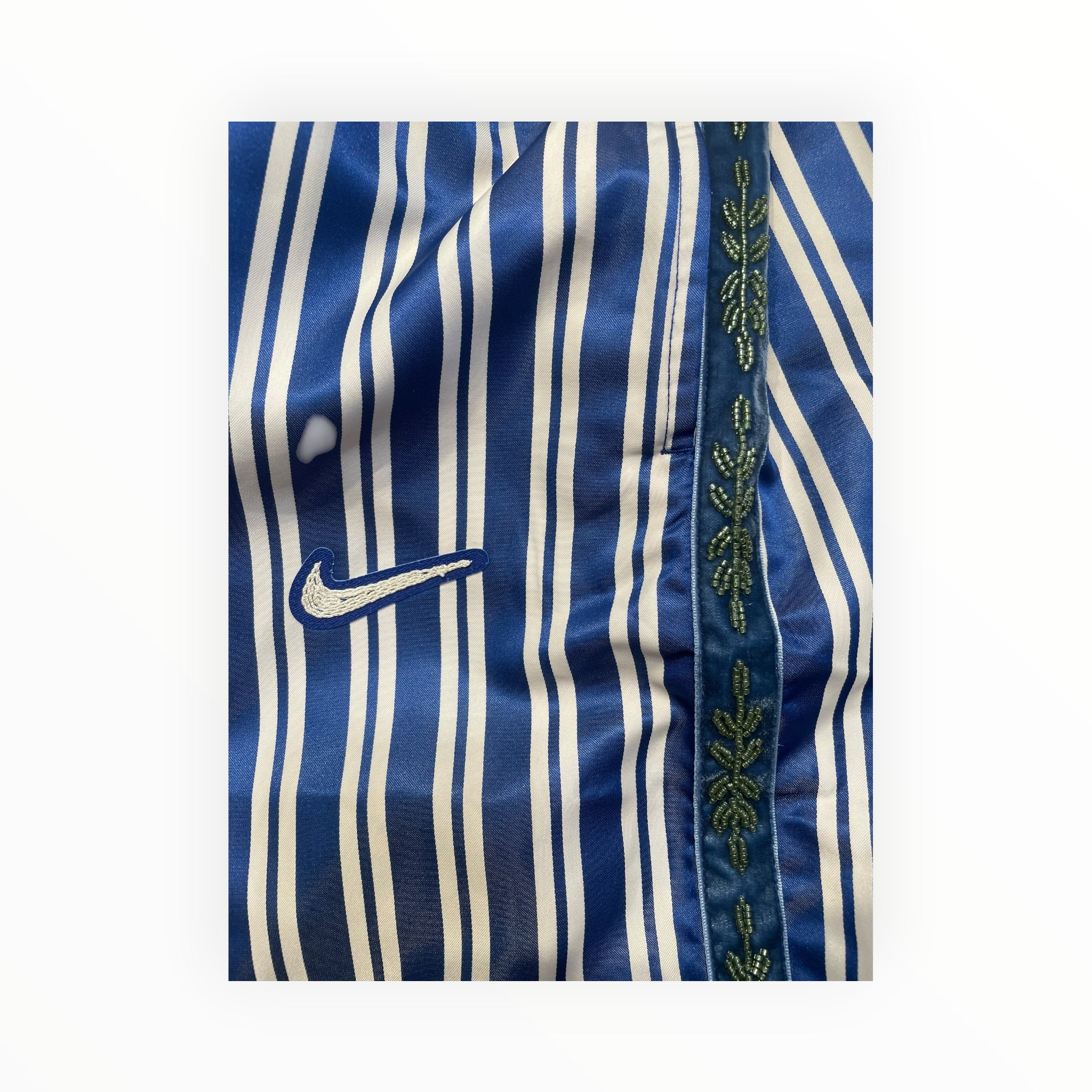 BODE/Straight Pants/L/Polyester/BLU/Stripe/Nike Collab view 5