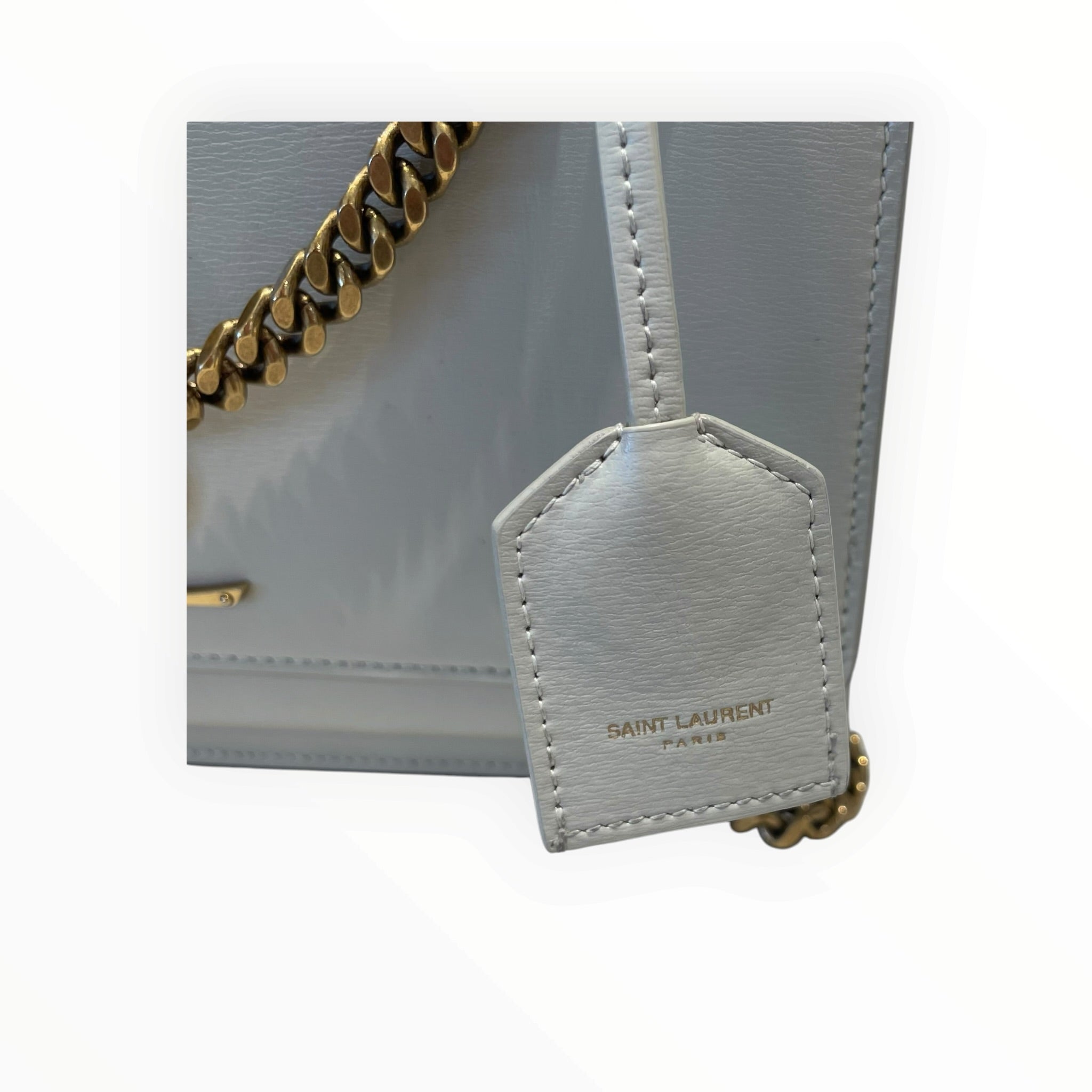 YVES SAINT LAURENT/Bag/Leather/CRM/Sunset Med view 6