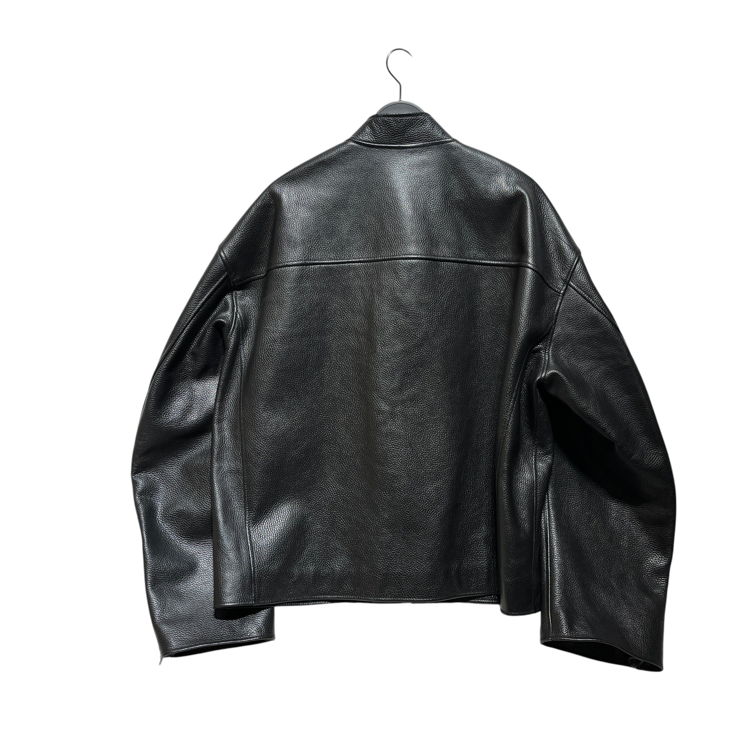 WE11DONE/Leather Jkt/L/Leather/BLK/Cowhide Racer Jacket view 2