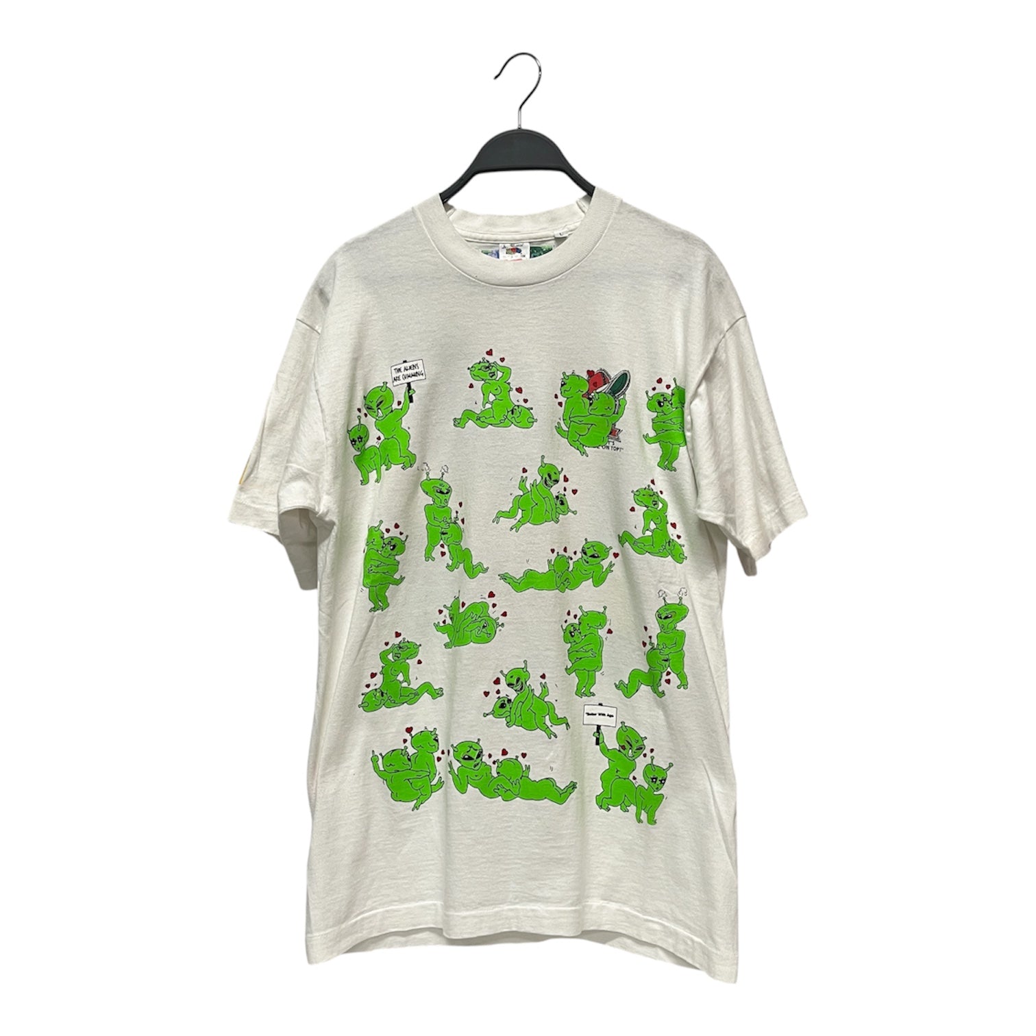Better With Age/T-Shirt/L/Cotton/WHT/Graphic/AREA 69 view 1