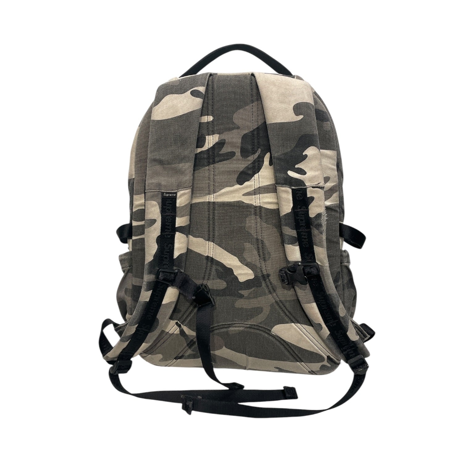 Supreme/Backpack/All Over Print/Cotton/GRY/SNOW CAMO PRINT view 2