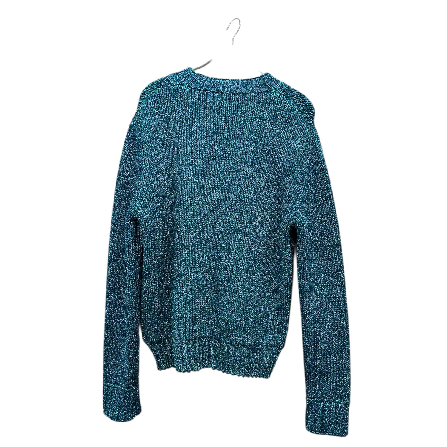 LANVIN/Heavy Sweater/M/Acrylic/GRN/4020 SPARKLY SWEATER view 2