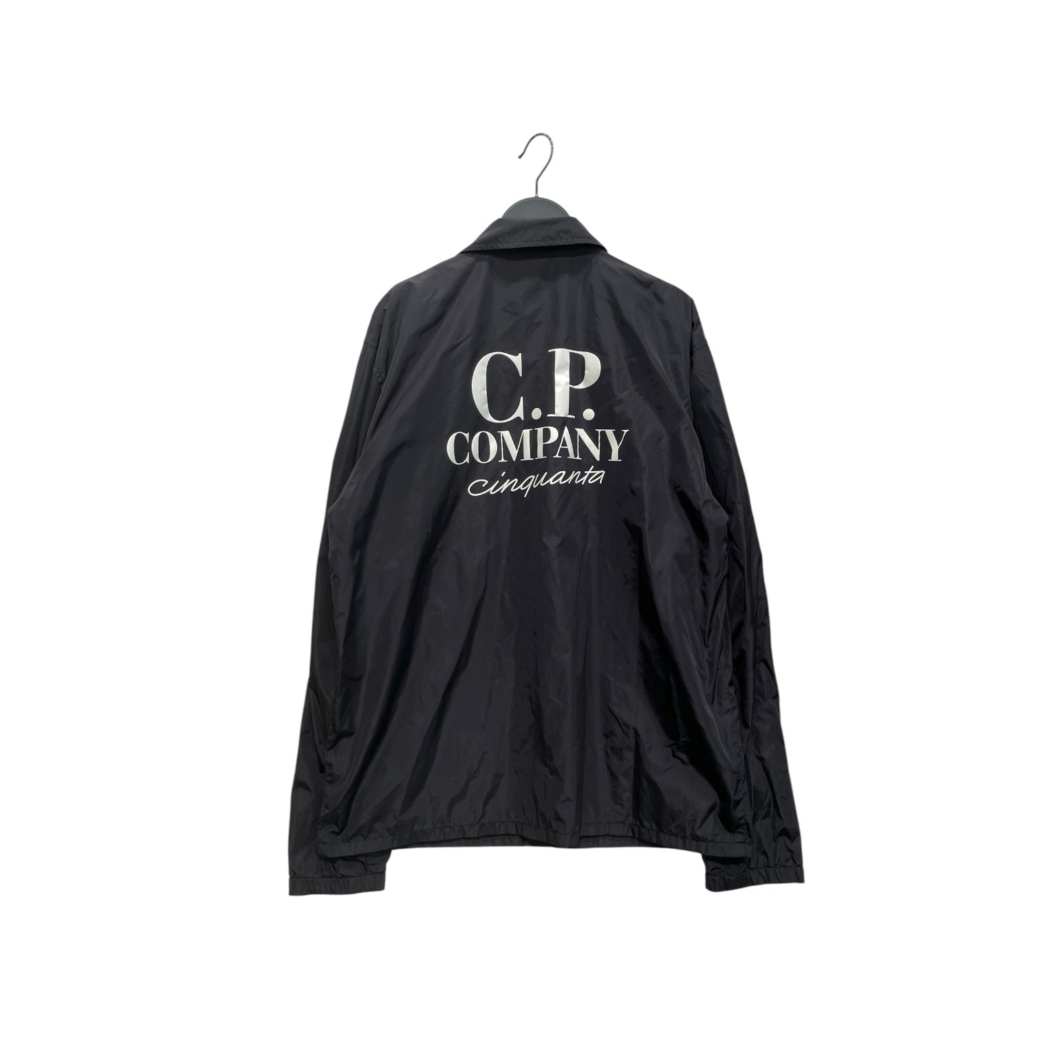 C.P.COMPANY/Windbreaker/L/Nylon/BLK/CPCOMPANY LOGO BACK view 2