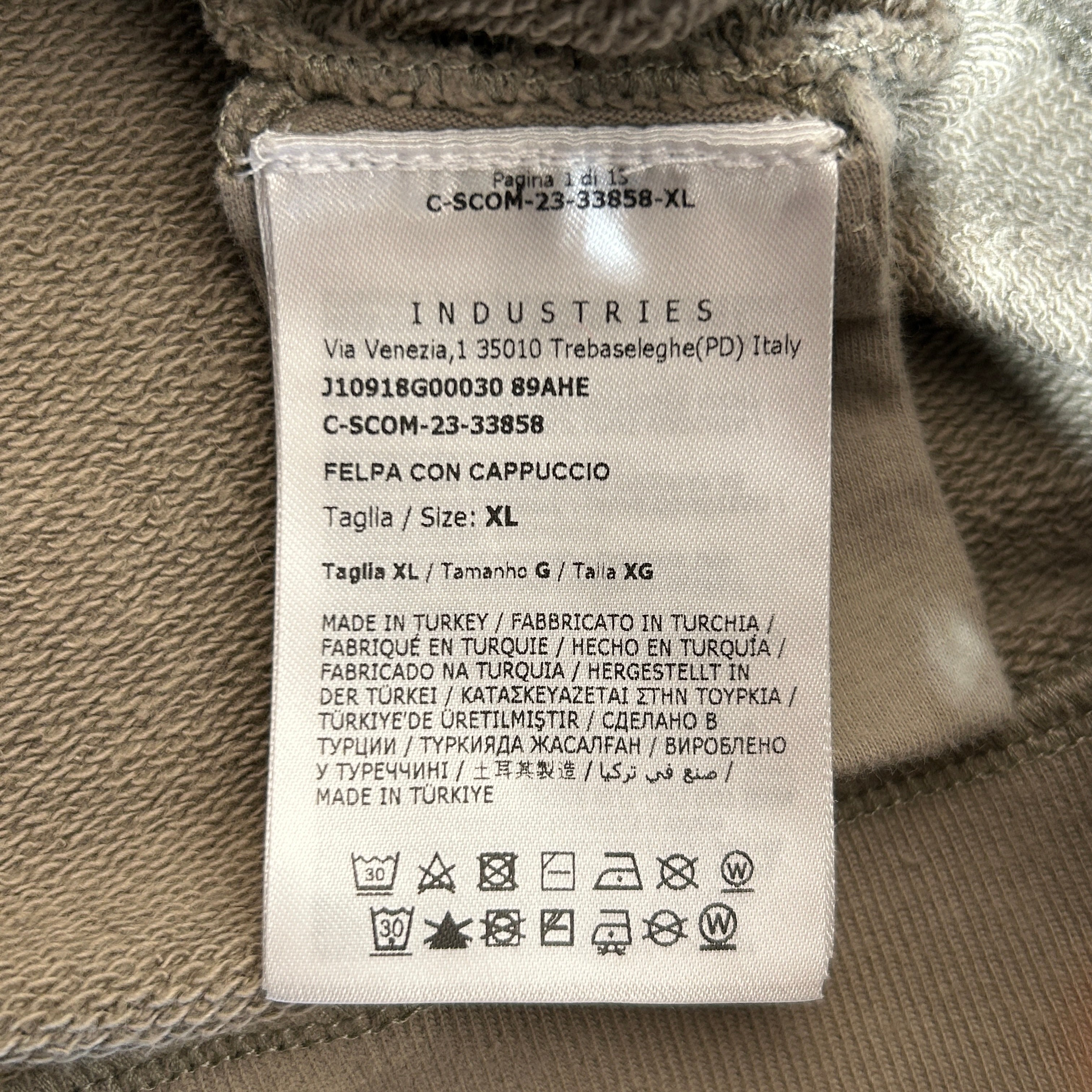 MONCLER/Hoodie/XL/Cotton/BEG/Applique Logo view 4