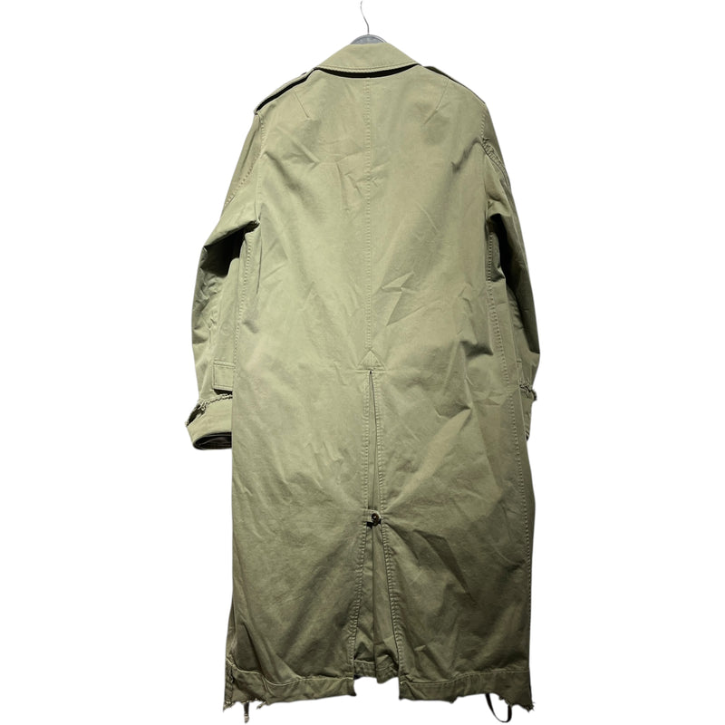 Maison Margiela/Trench Coat/48/Cotton/KHK/
