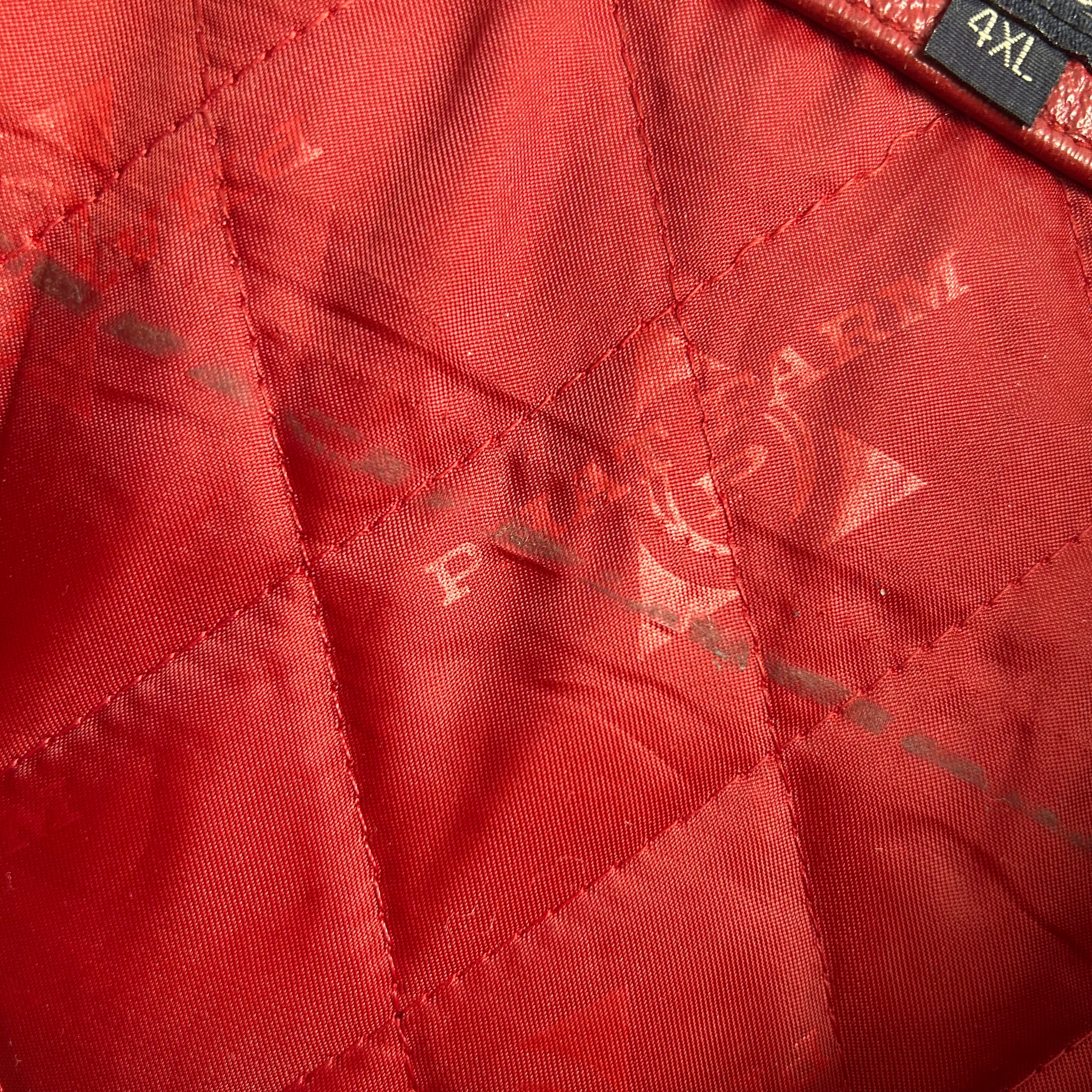 PHAT FARM/Baseball Jkt/XXXXL/Leather/RED/ALL CITY view 8