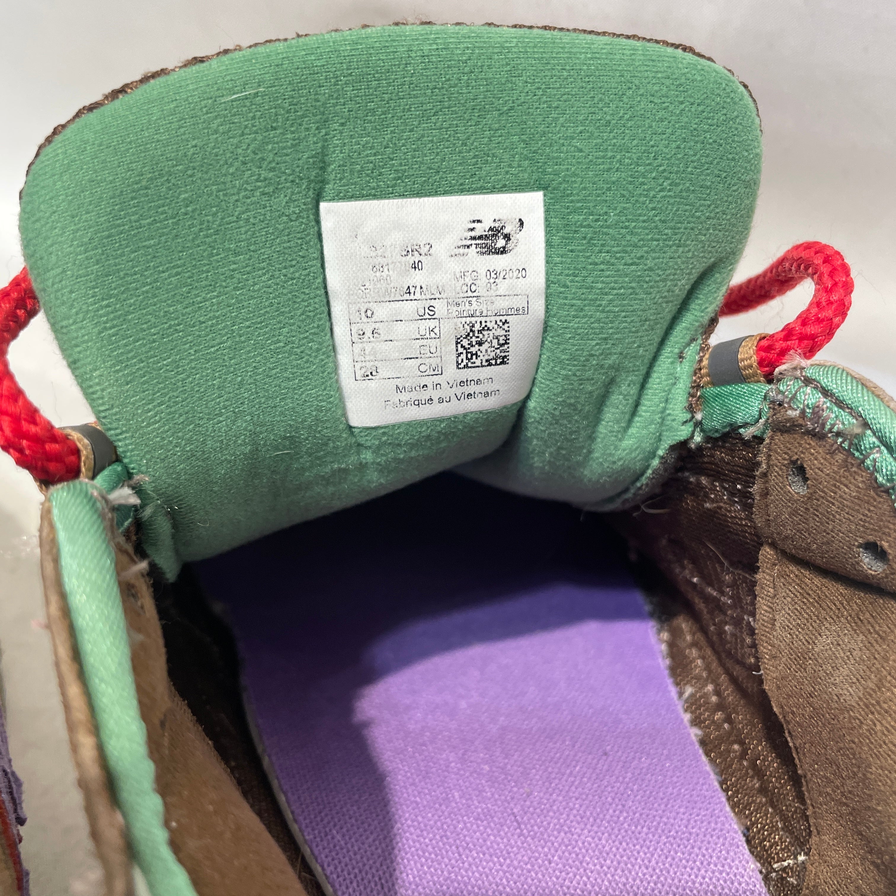 NEW BALANCE/STRAY RATS/Low-Sneakers/US 10/Suede/BRW/'Sewer Stompers' 827 2020 view 4