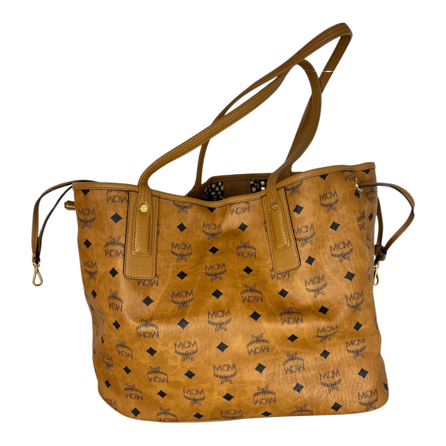 MCM/Tote Bag/Monogram/Leather/CML/Reversable Tote view 2