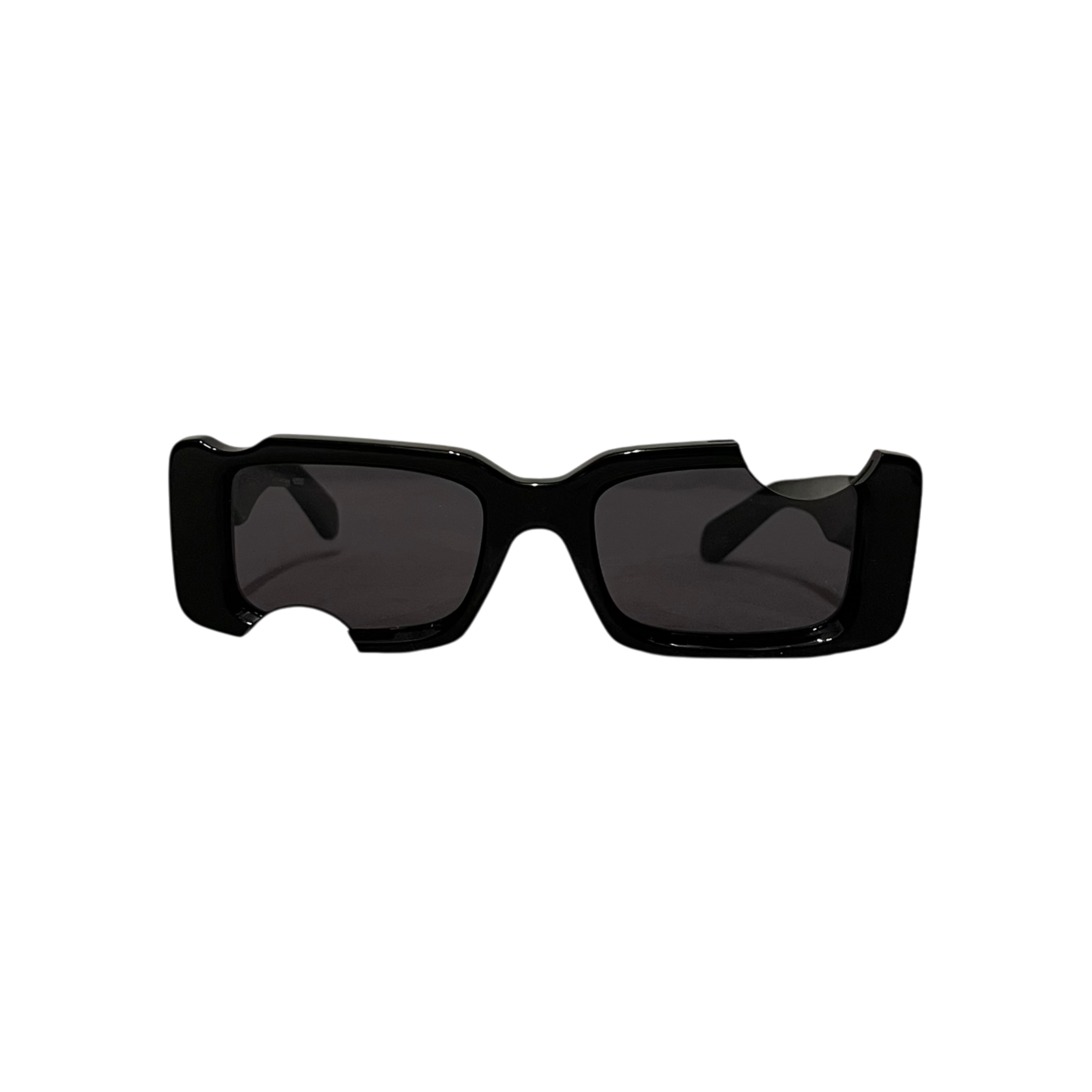 OFF-WHITE/Sunglasses/Celluloid/BLK/"caddy" glasses view 1