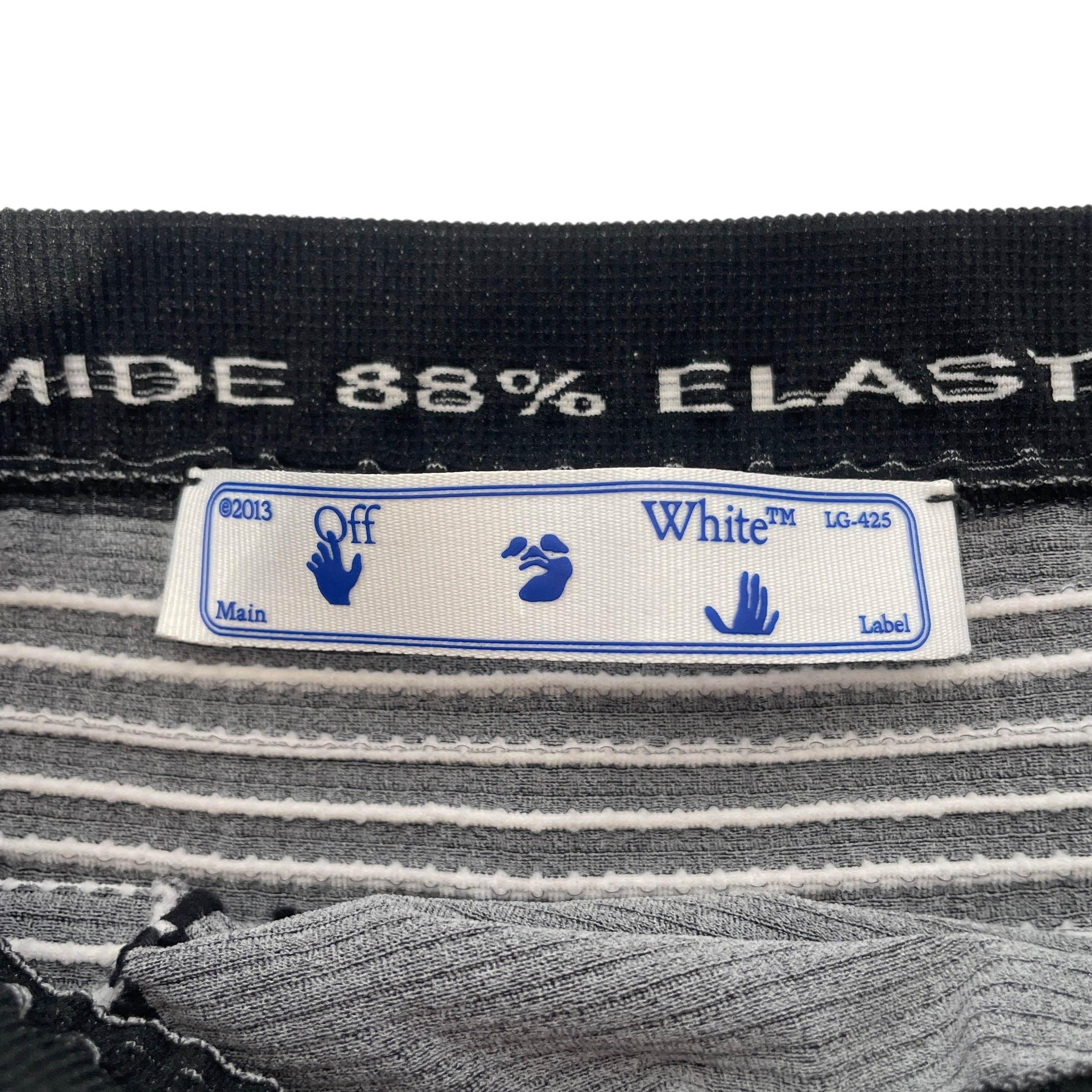 OFF-WHITE/Shorts/S/Cotton/BLK/ view 3