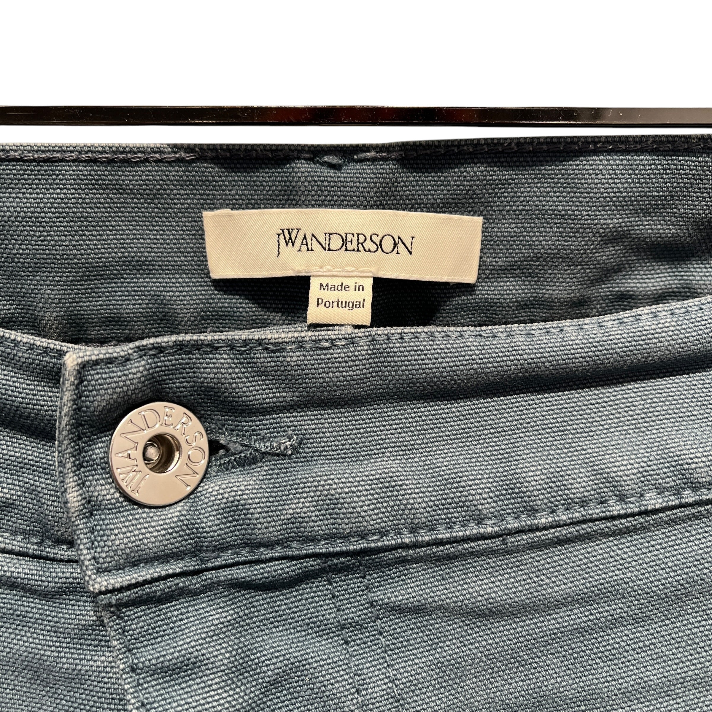 JW ANDERSON(J.W.ANDERSON)/Carpenter Pants/33/Cotton/BLU/Graphic/emroidered pocket view 3