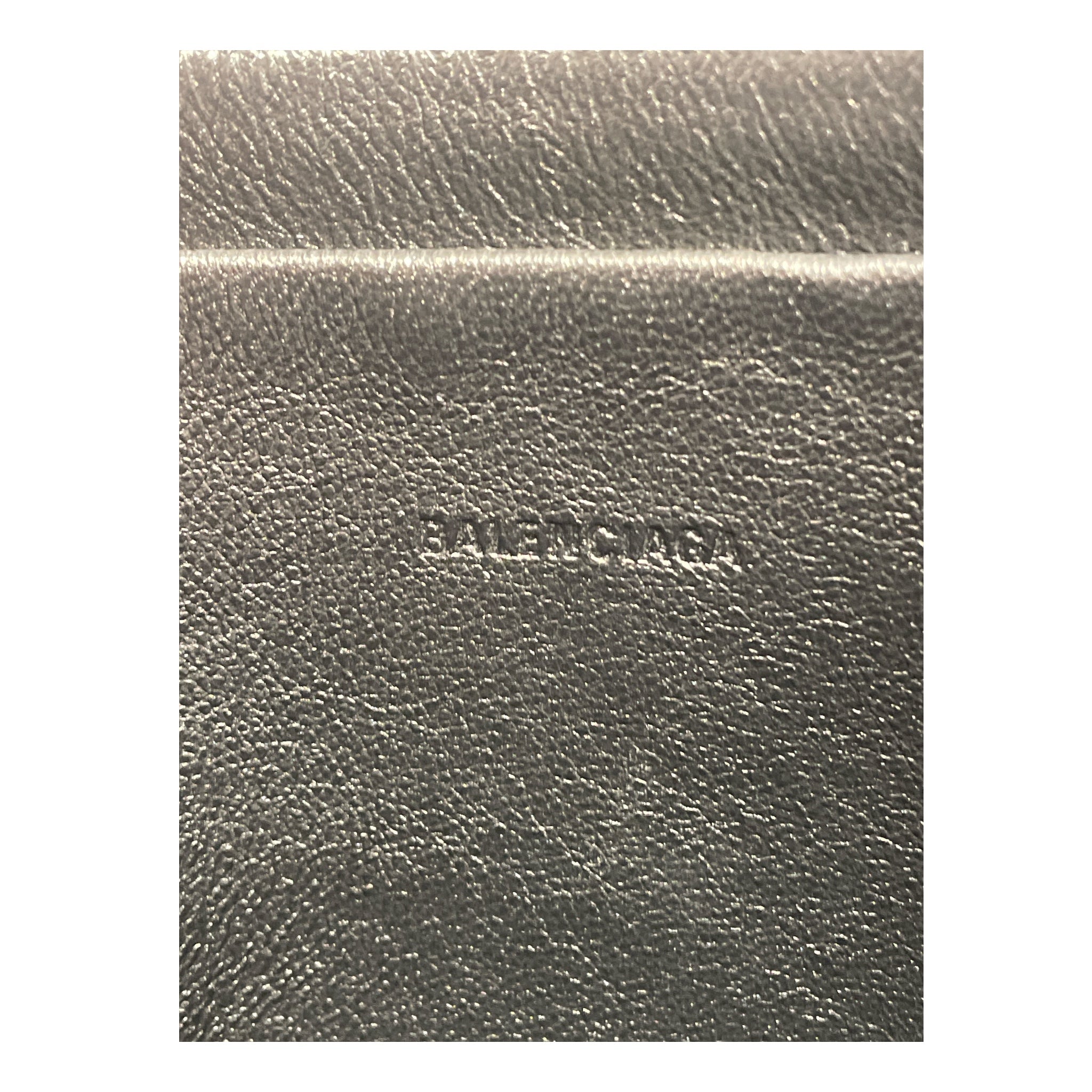 BALENCIAGA/Pouch/Leather/BLK/GRAINED CALFSKIN view 4