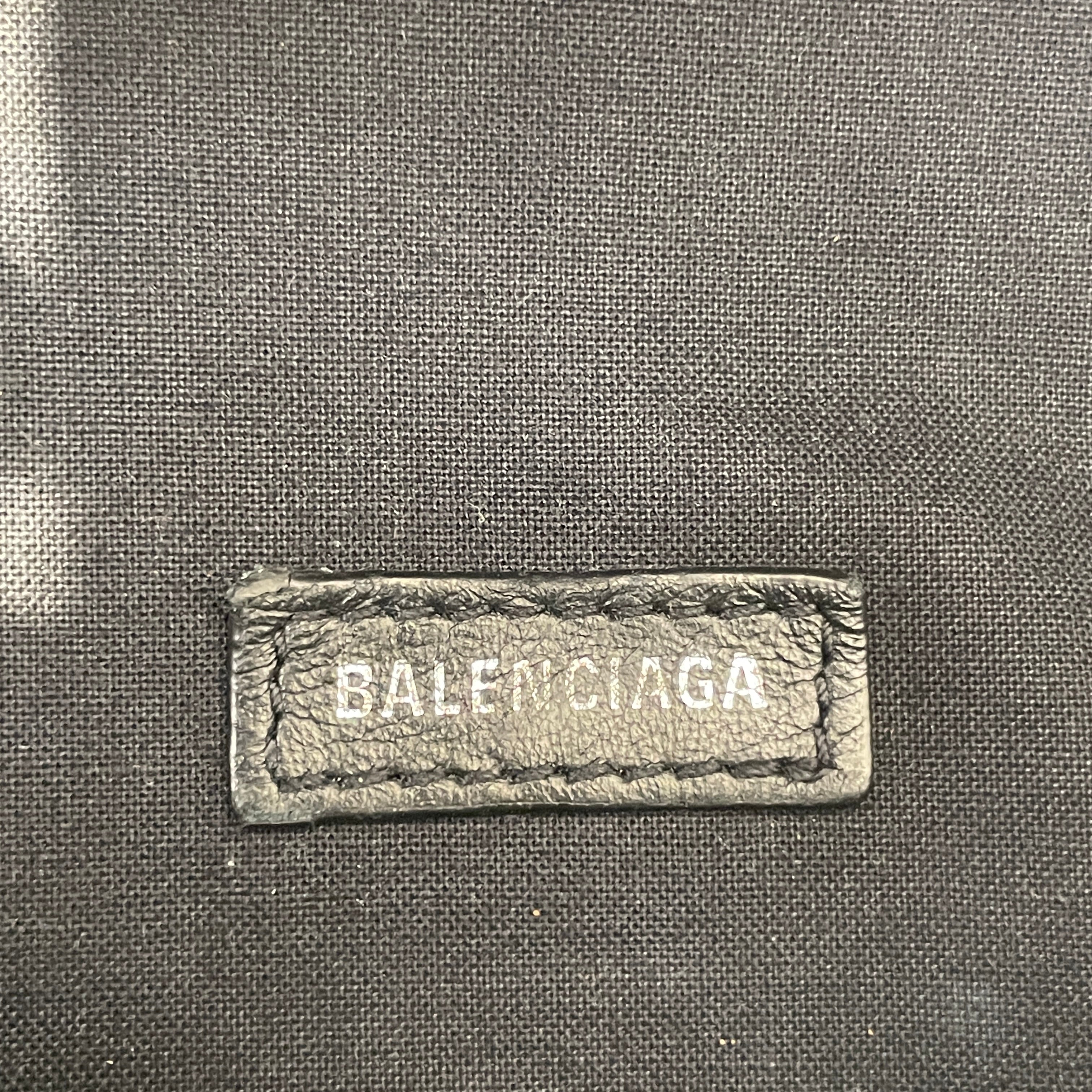 BALENCIAGA/Fanny Pack/Leather/BLK/ view 5