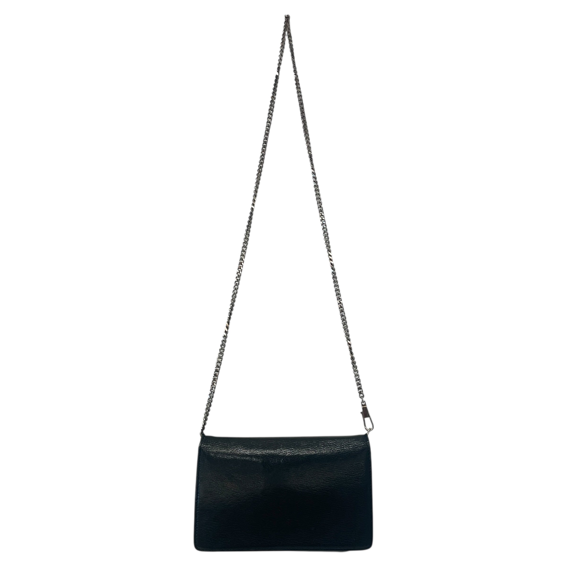 GIVENCHY/Cross Body Bag/Leather/BLK/Goatskin Sugar Pandora view 2