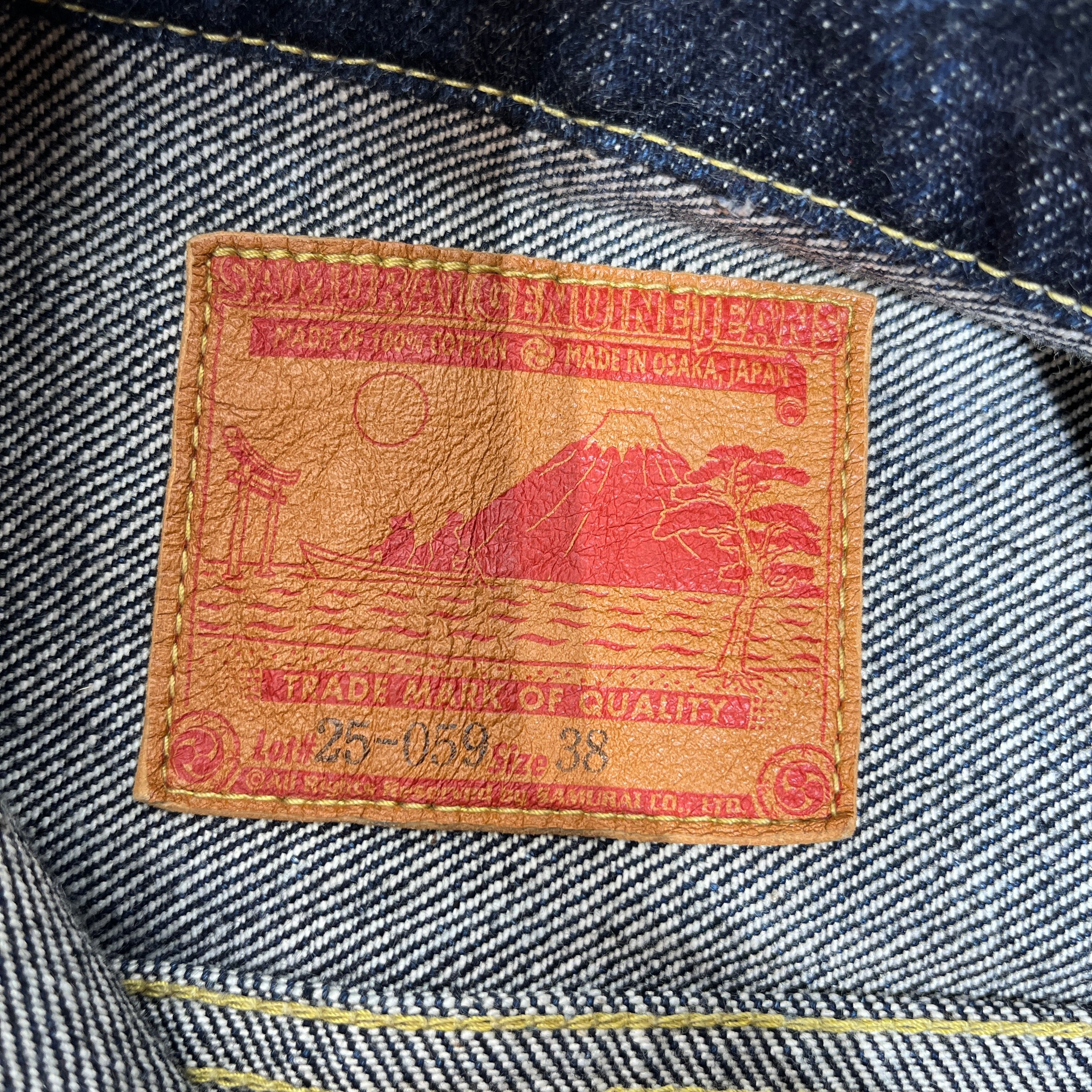 SAMURAI JEANS/Denim Jkt/S/Denim/IDG/TYPE 1 view 3