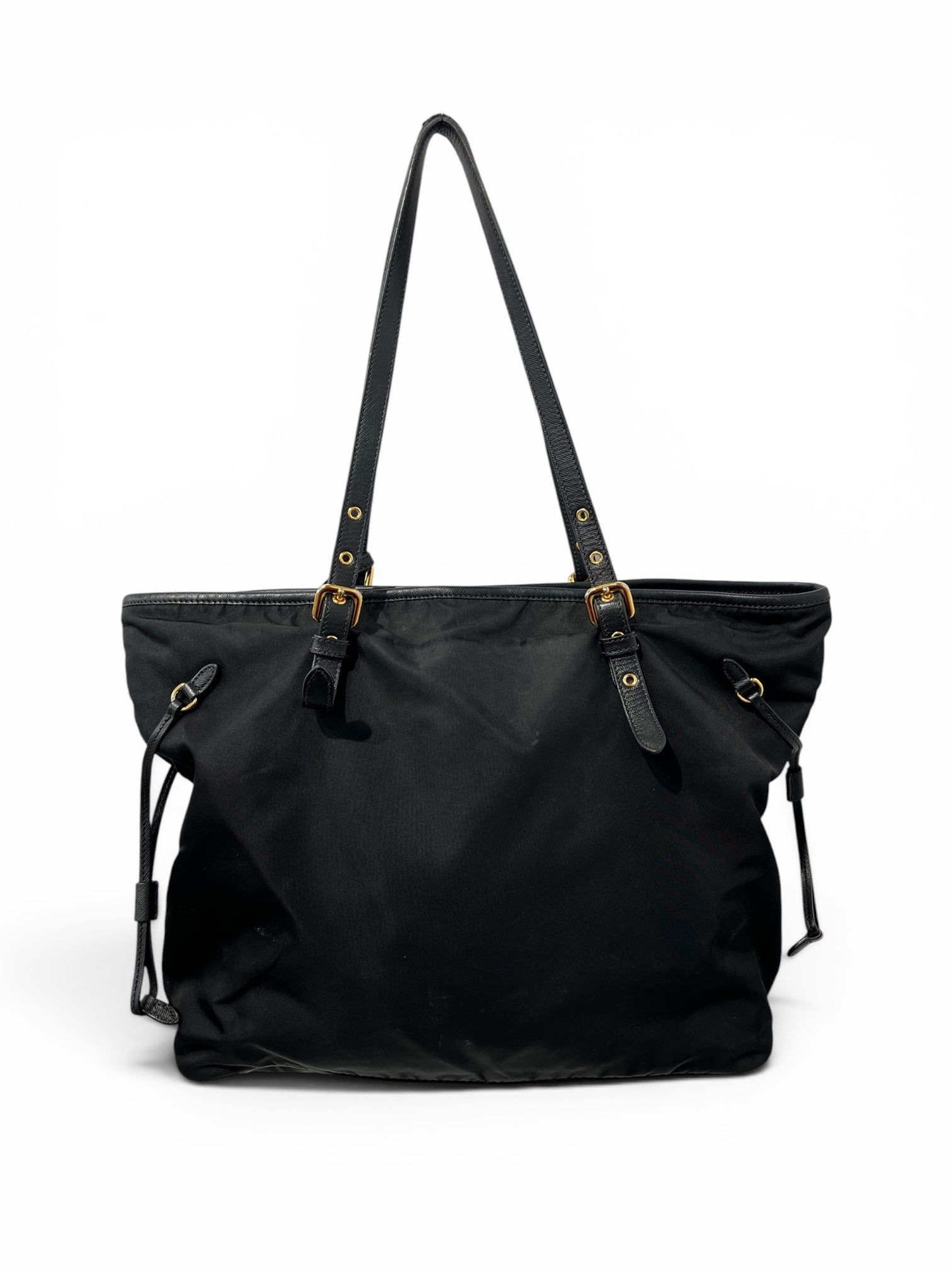 PRADA/Hand Bag/Nylon/BLK/NYLON TOTE FACTORY 165 view 2