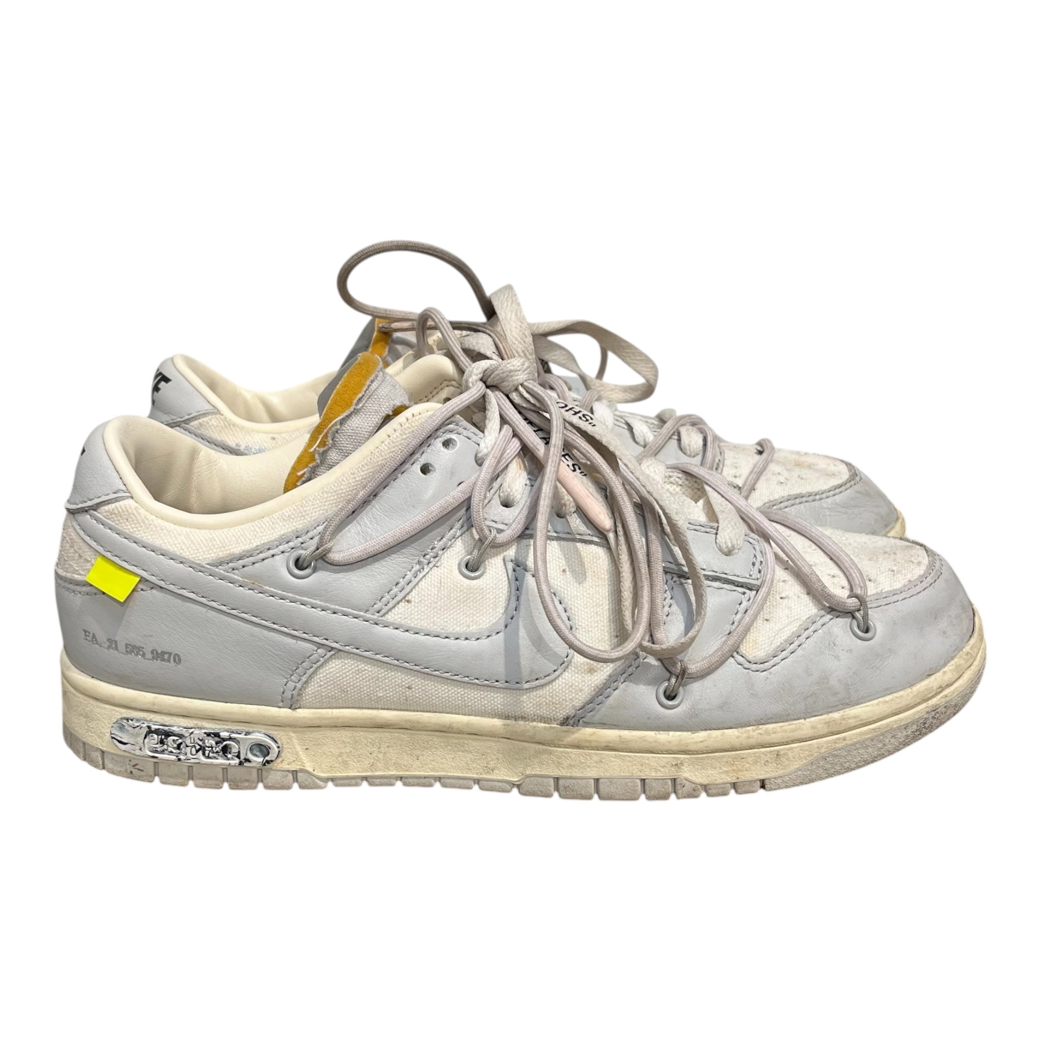 OFF-WHITE/NIKE/Low-Sneakers/US 9/Leather/GRY/wht gry dm1602-123 view 2