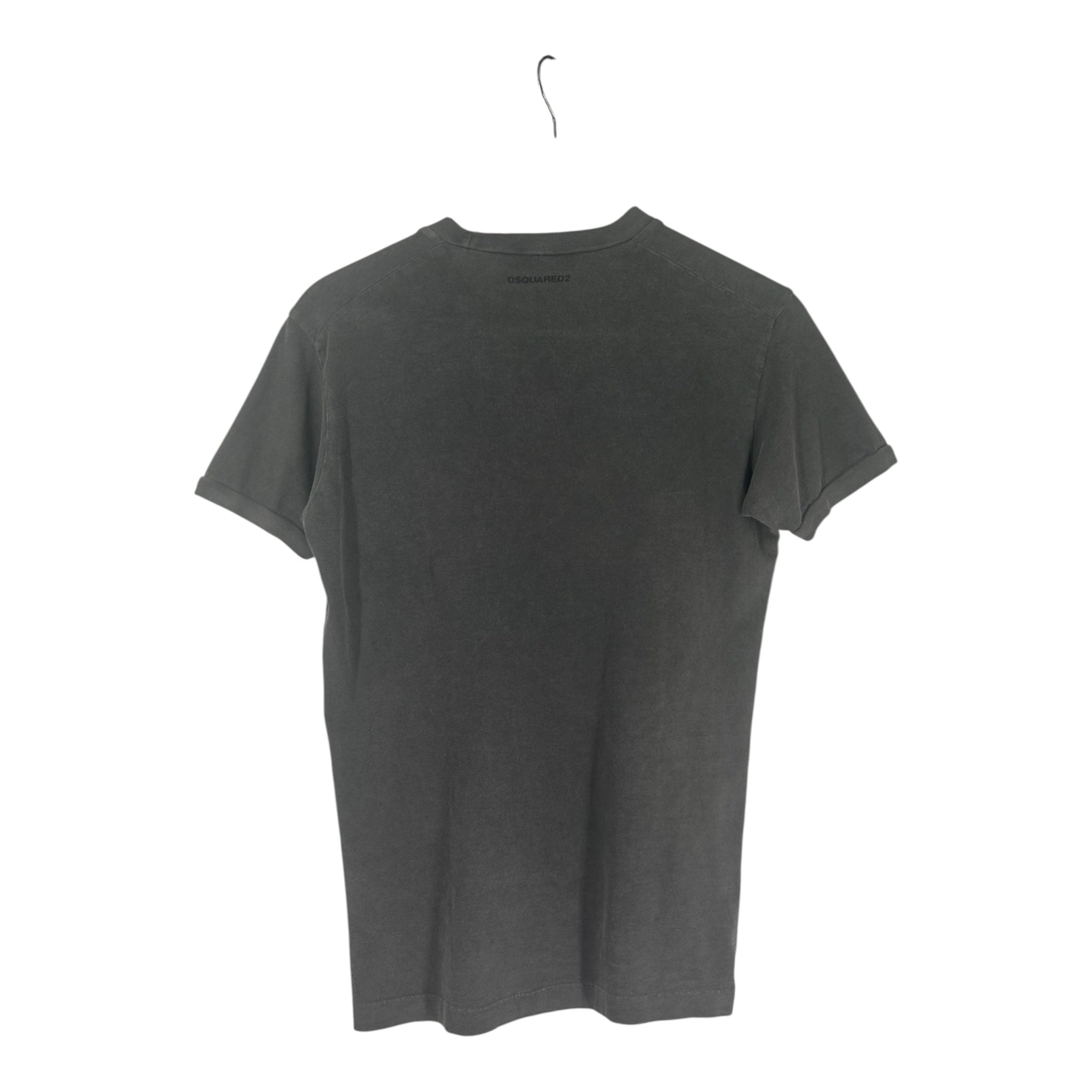 DSQUARED2/T-Shirt/XS/Cotton/GRY/Graphic/03-5794-9931 DSQUARED2 UTAH view 2
