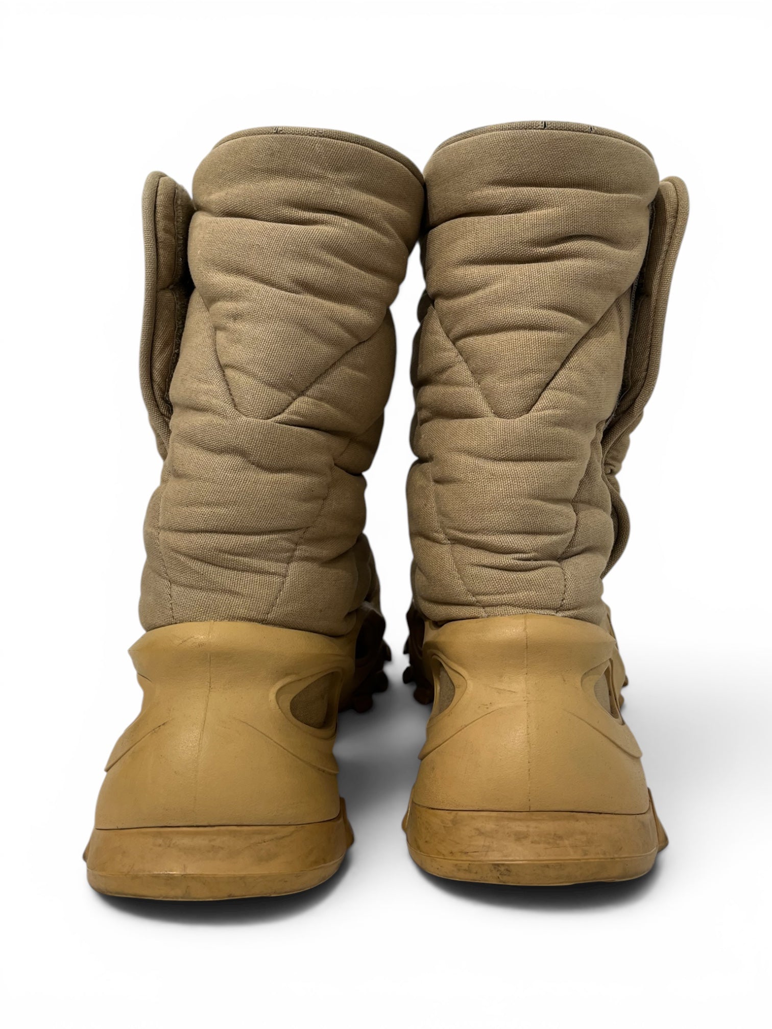 YEEZY/Boots/US 6/Cotton/BEG/INSULATED QUILTED BOOTS view 4