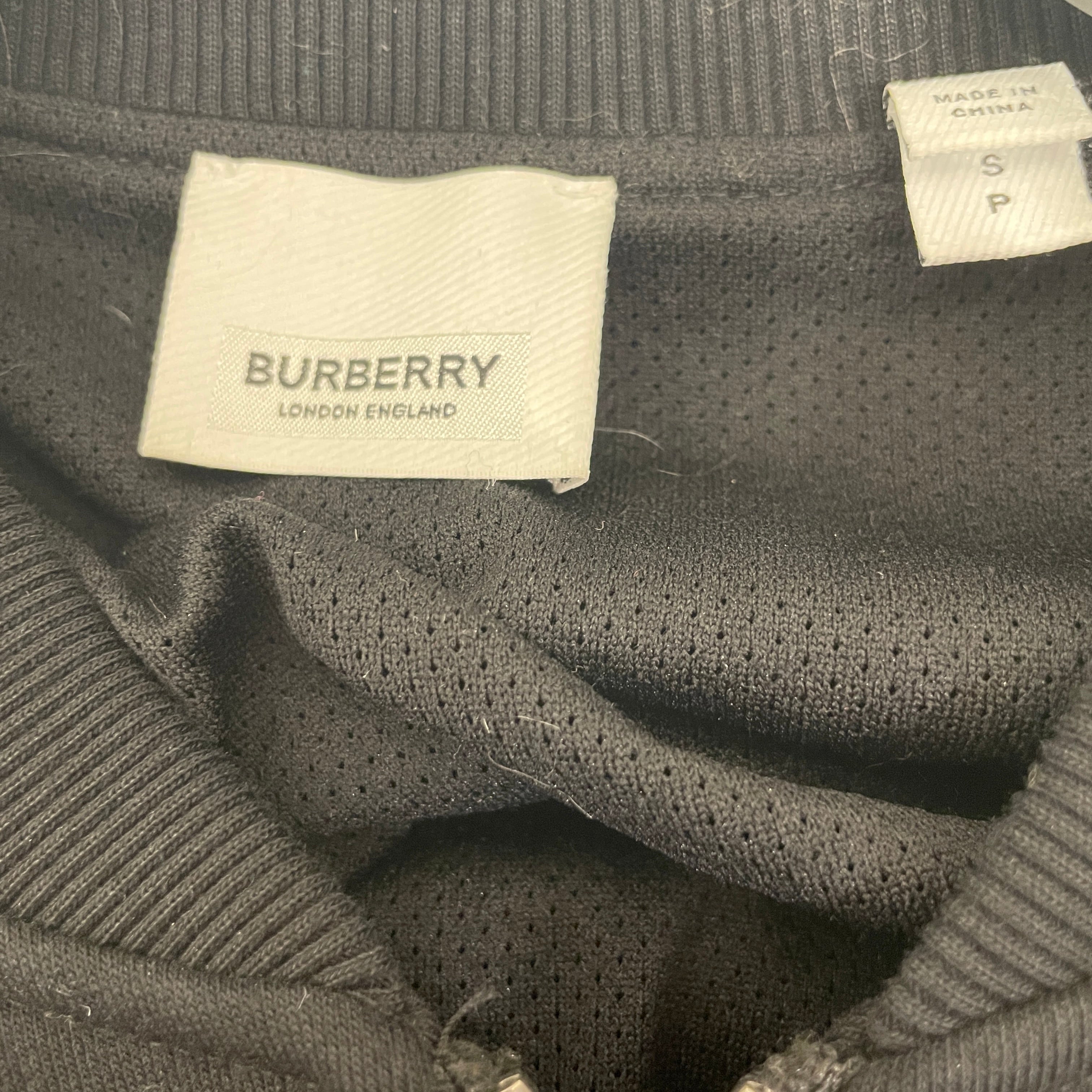 BURBERRY/Jacket/S/Cotton/BLK/VARSITY view 3
