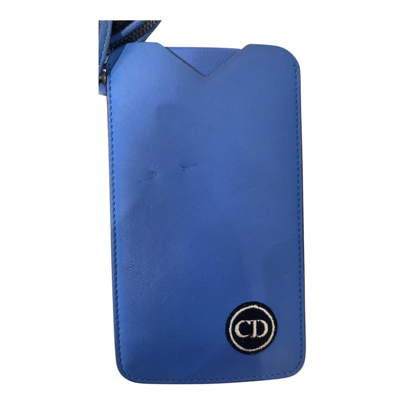 Christian Dior/Wallet/Leather/BLU/MULTI WALLET