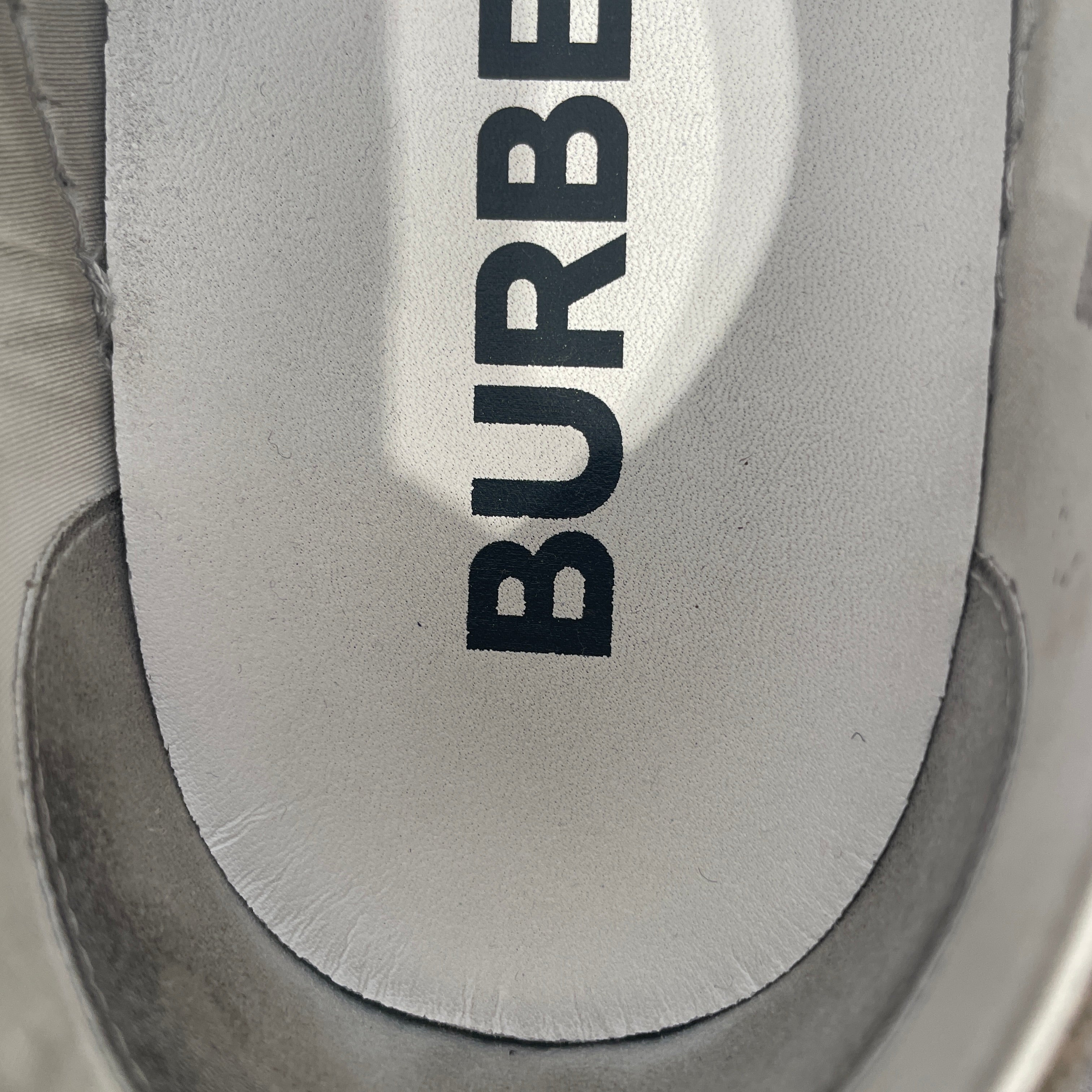 BURBERRY/Low-Sneakers/EU 46/Cotton/CML/plaid/whitelaces view 3