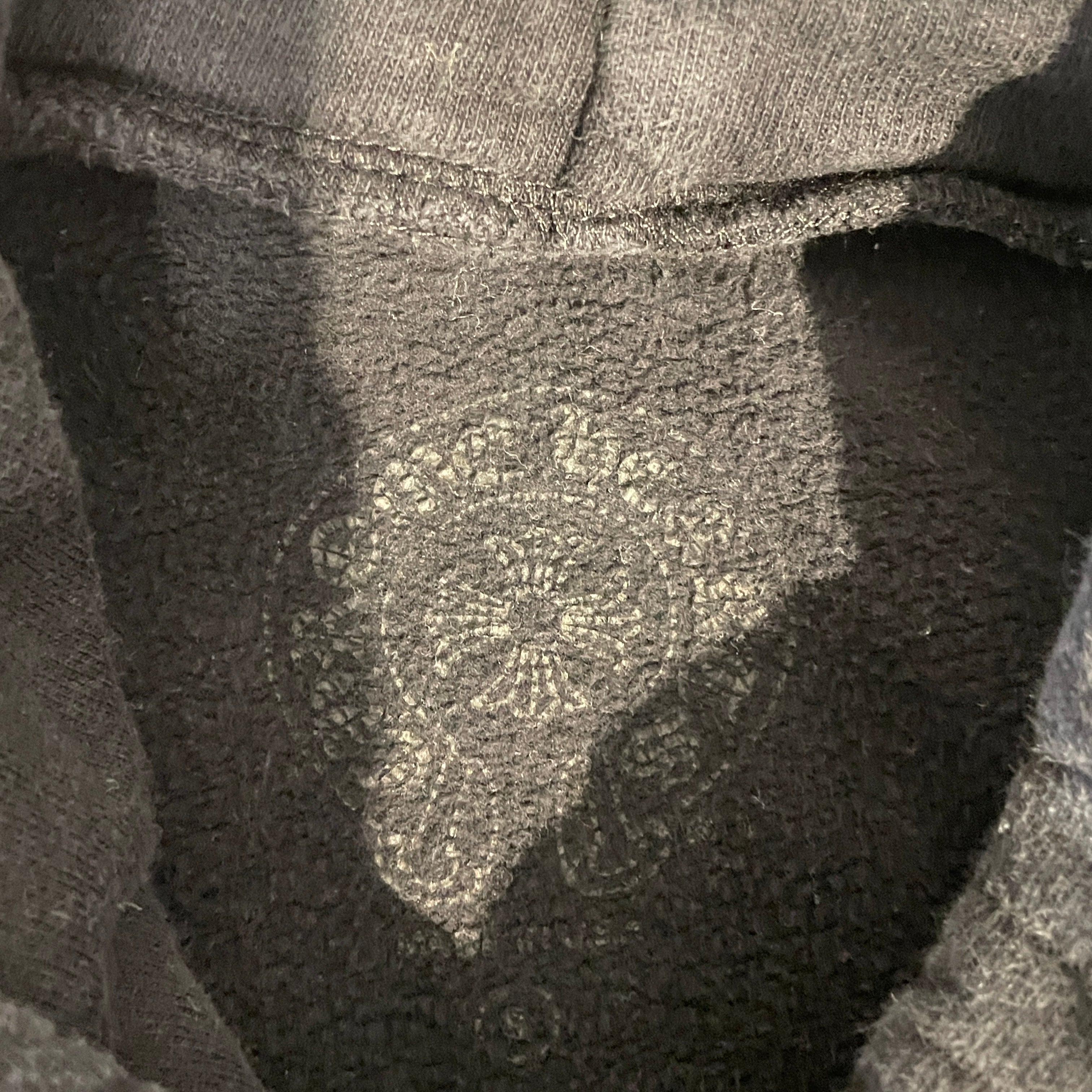 CHROME HEARTS/Hoodie/S/Cotton/BLK/chest sleeve logos black S view 3