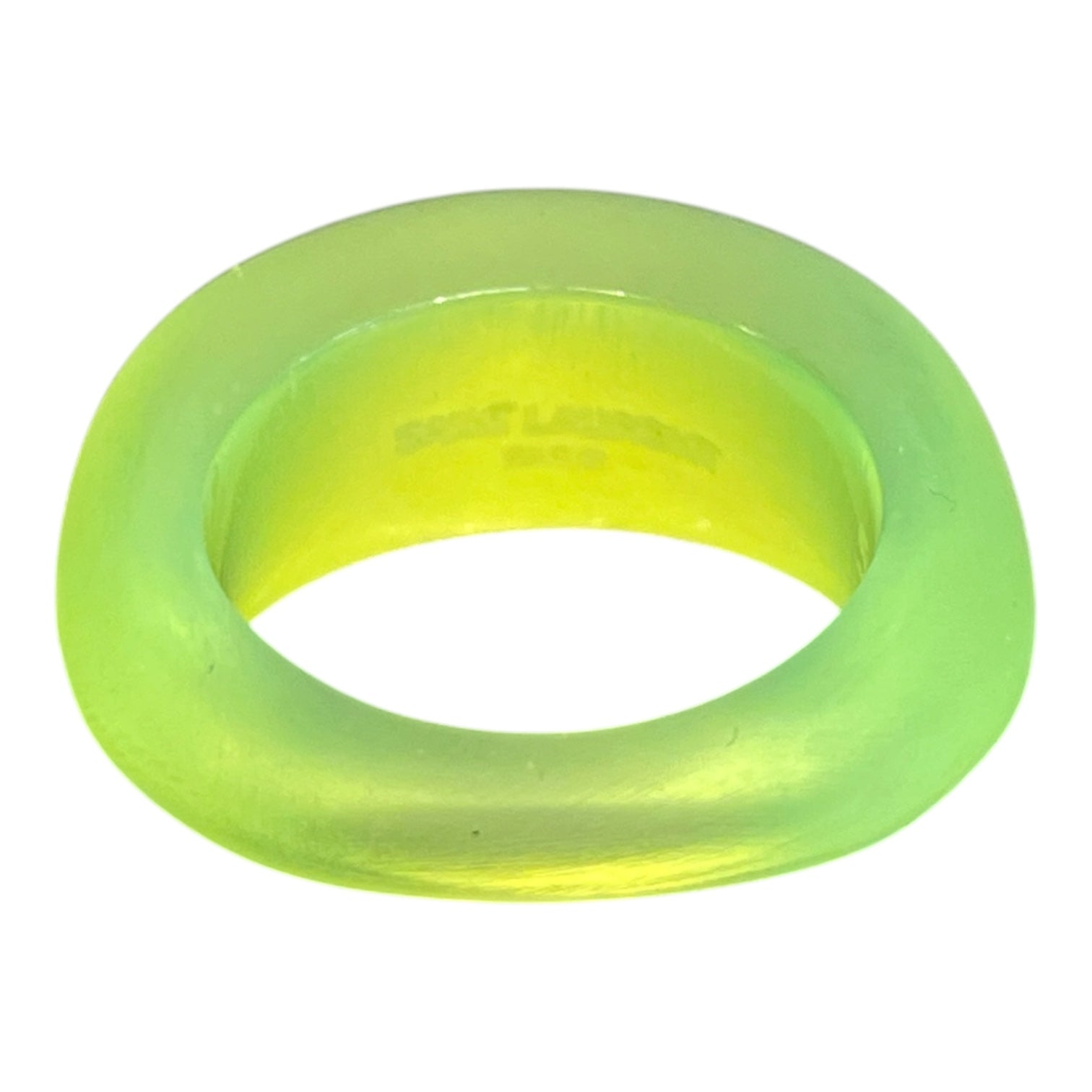 SAINT LAURENT/Ring/GRN/green saint laurent ring view 1
